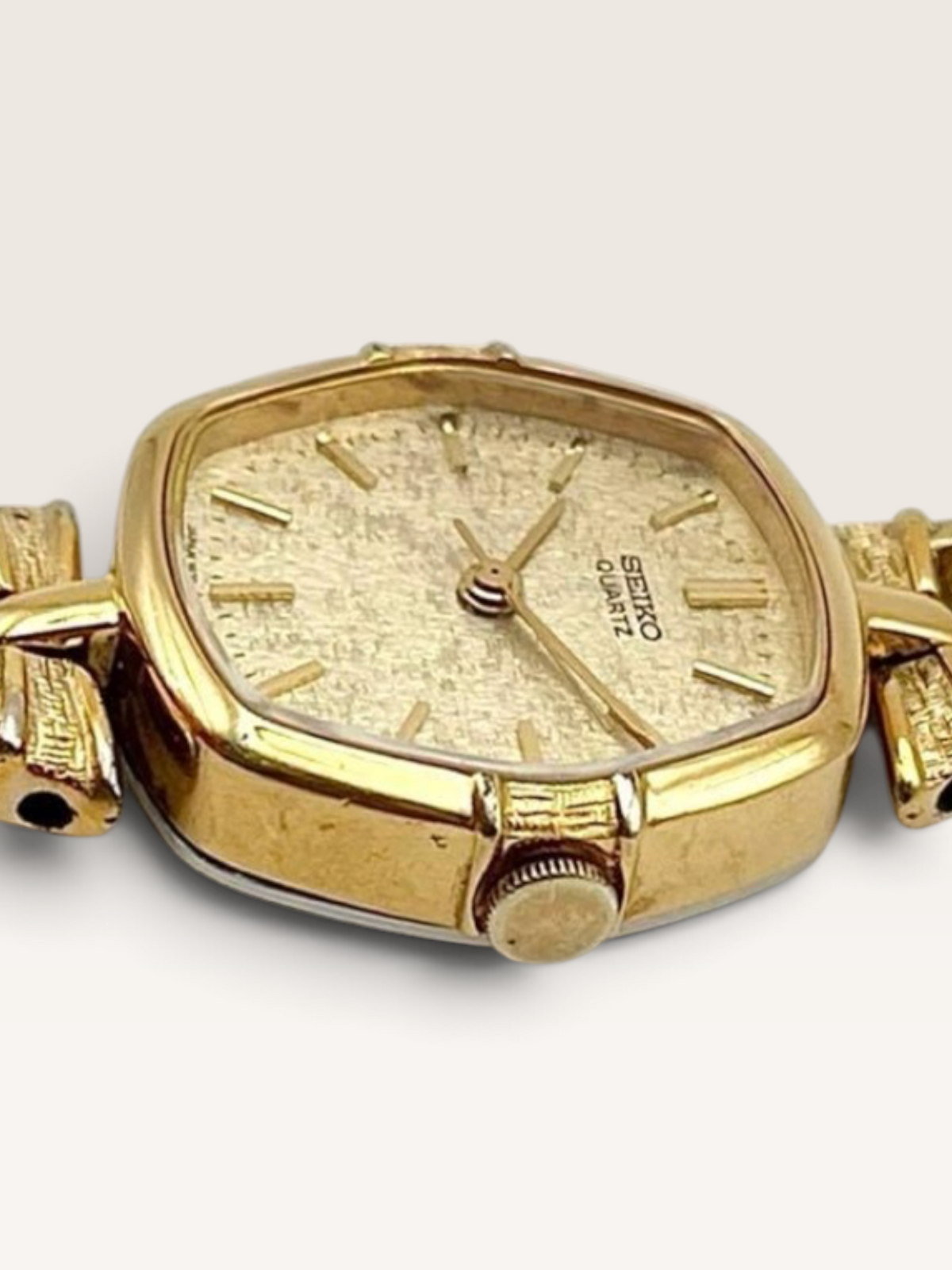 SEIKO Gold Dial Vintage Bangle Watch