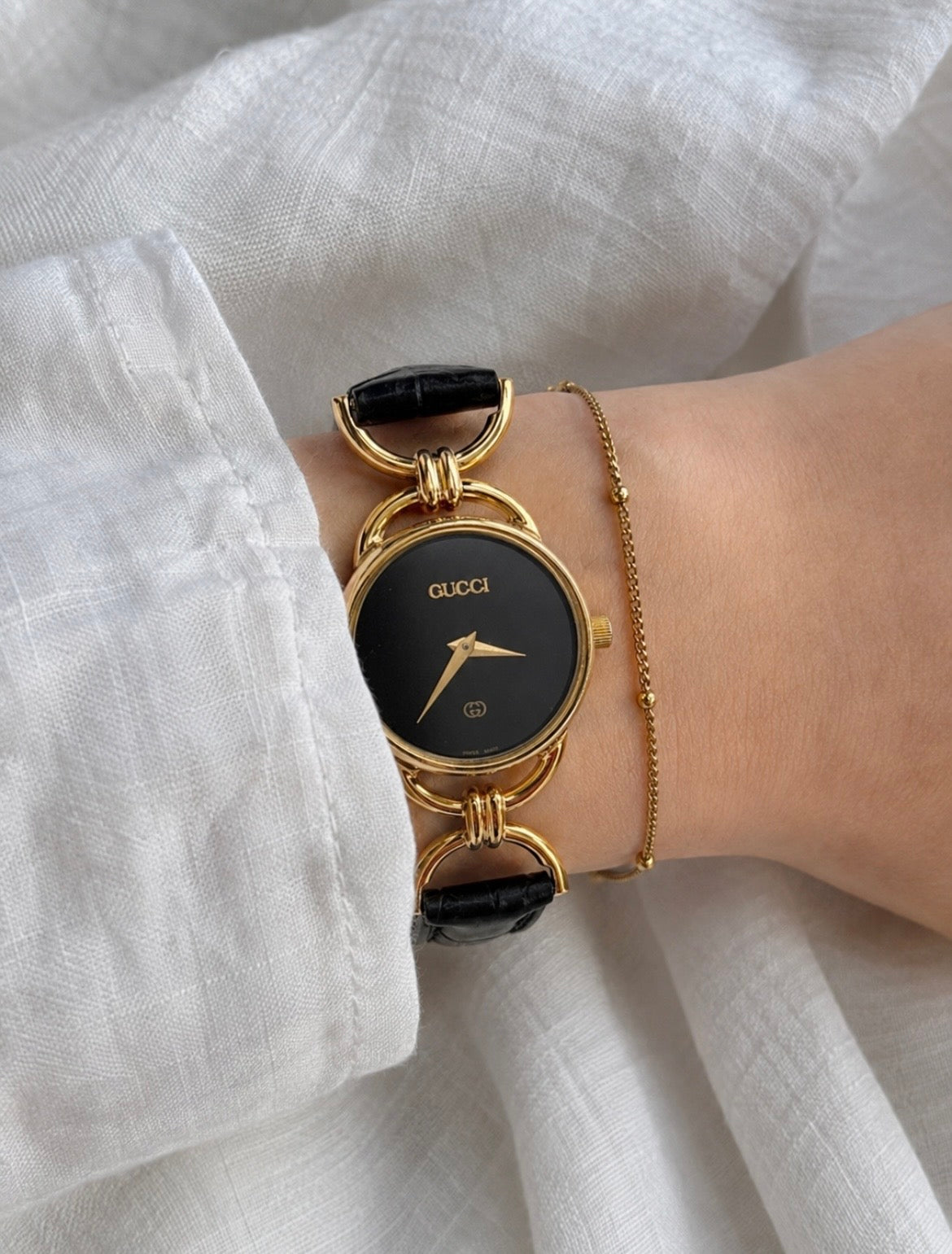 GUCCI Black Dial Watch