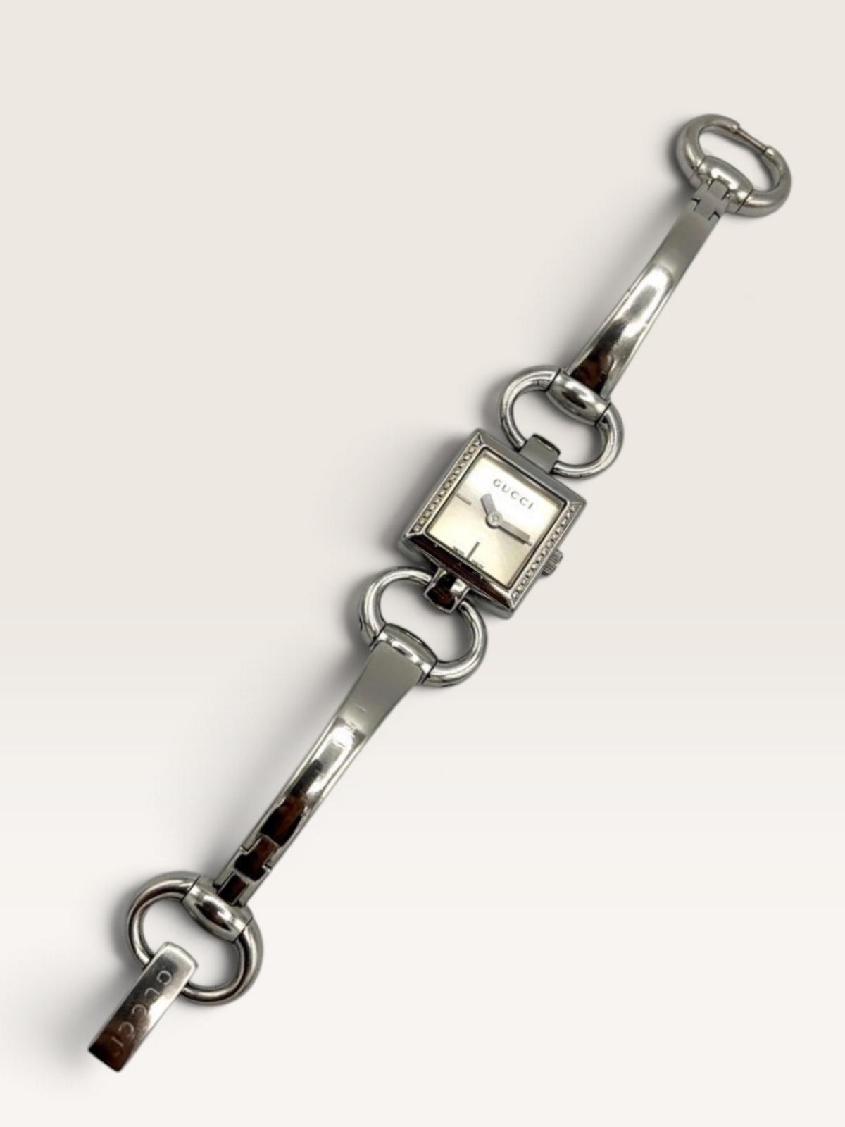 GUCCI Tornabuoni 120 Diamond Vintage Watch