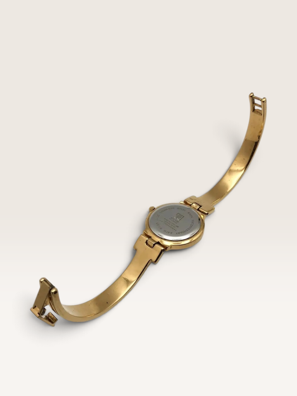 Vintage GIVENCHY Gold-Tone Bangle Watch