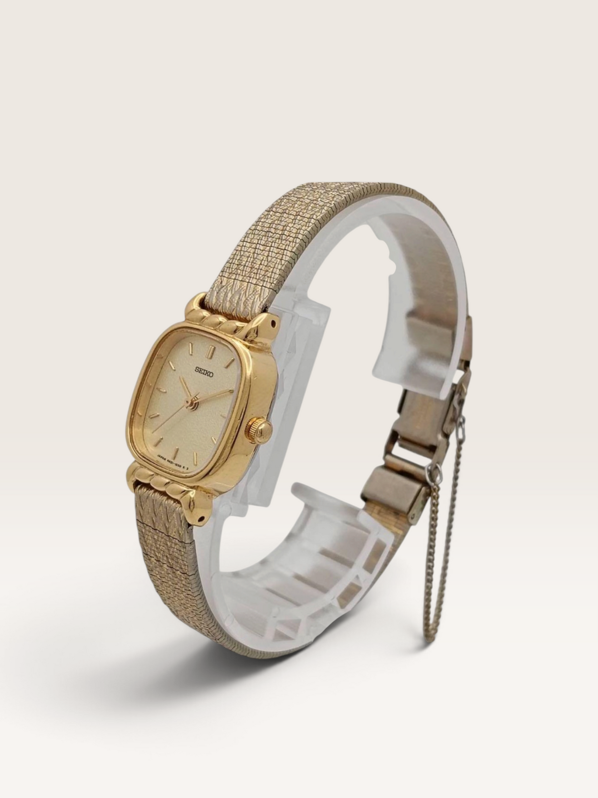 SEIKO Gold Square Vintage Watch