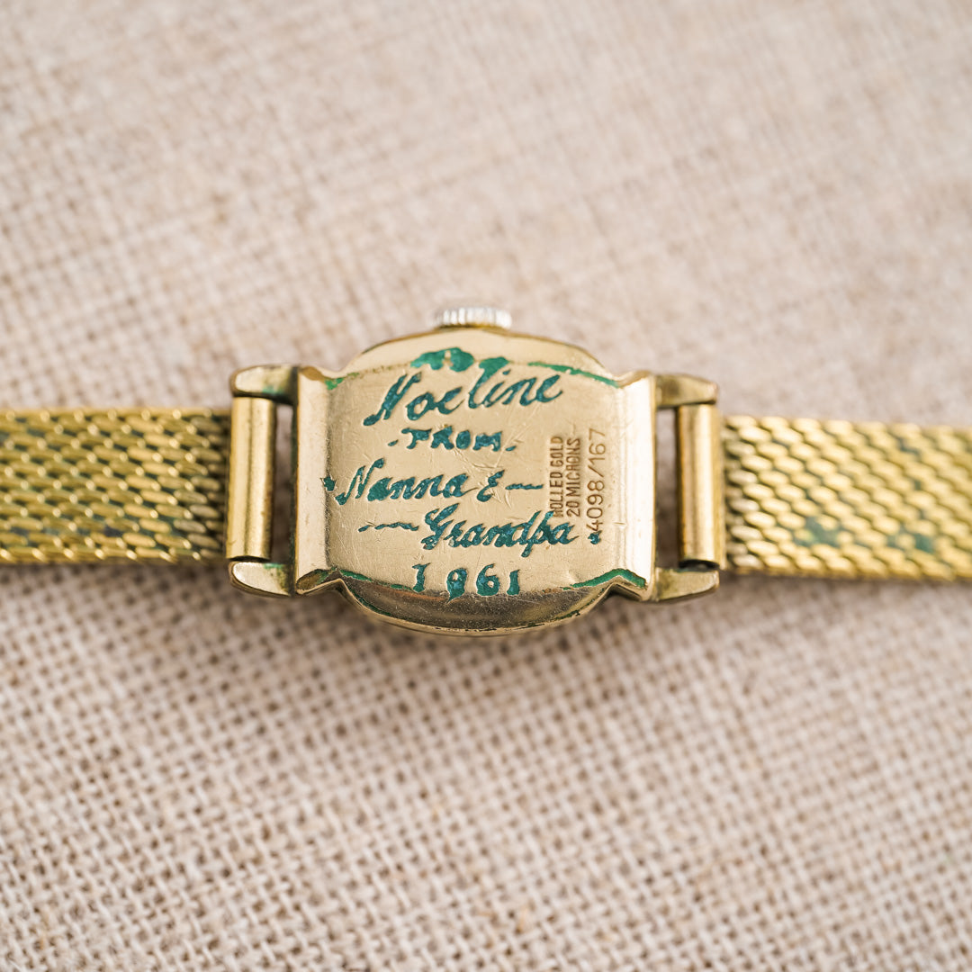 Vintage Swiss "Enoia" wind-up bracelet watch