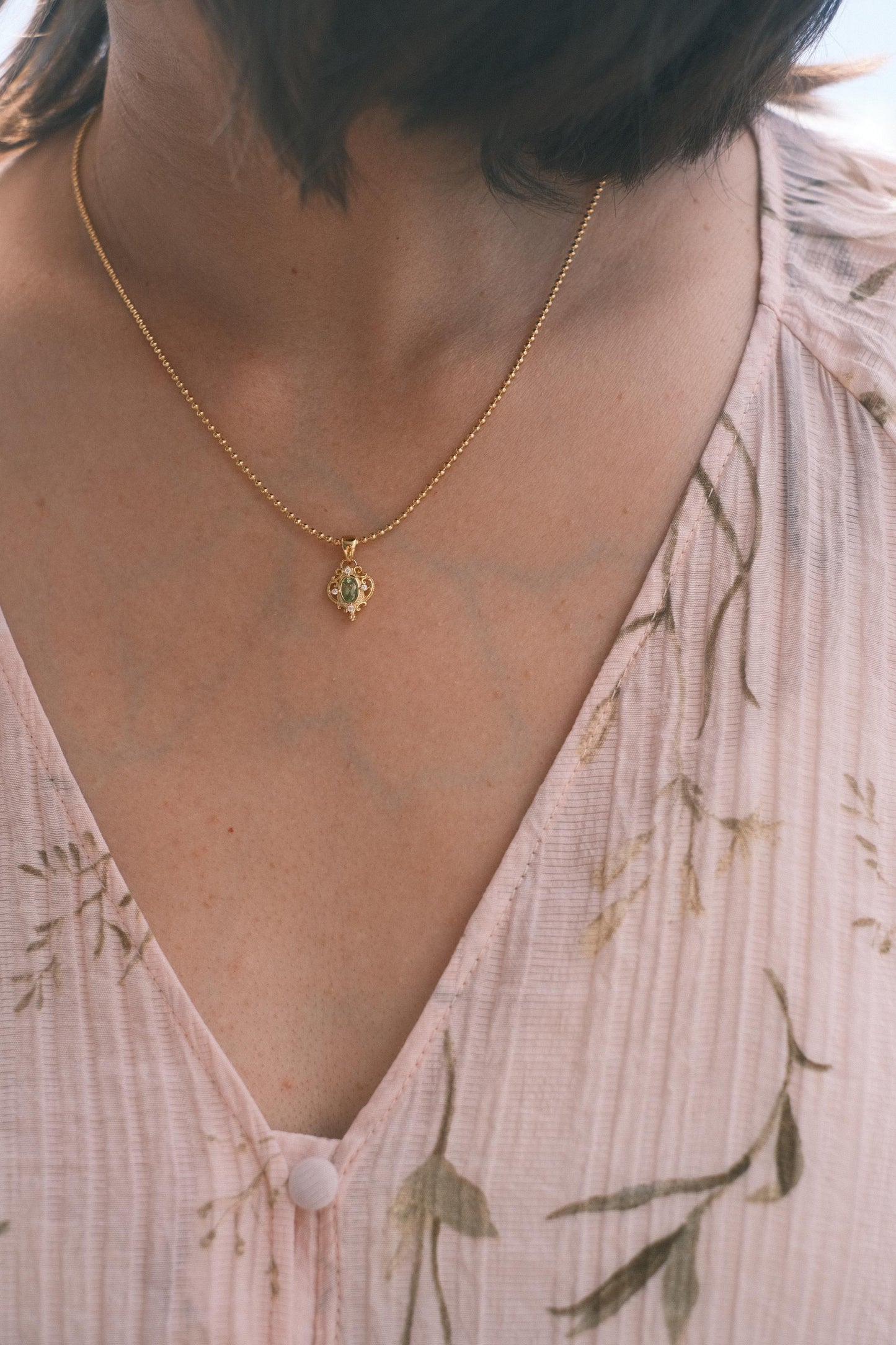 The Peridot Collection: Bianca Pendant