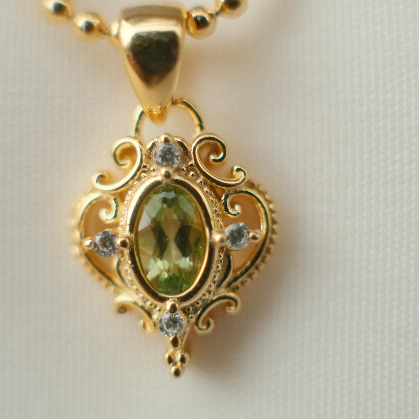 The Peridot Collection: Bianca Pendant
