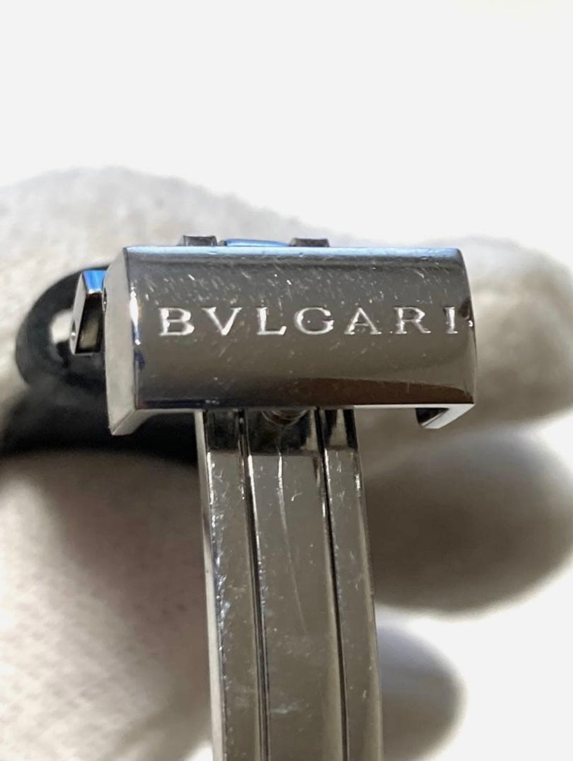 BVLGARI B.zero1 Ladies Watch (White Dial, Stainless Steel)