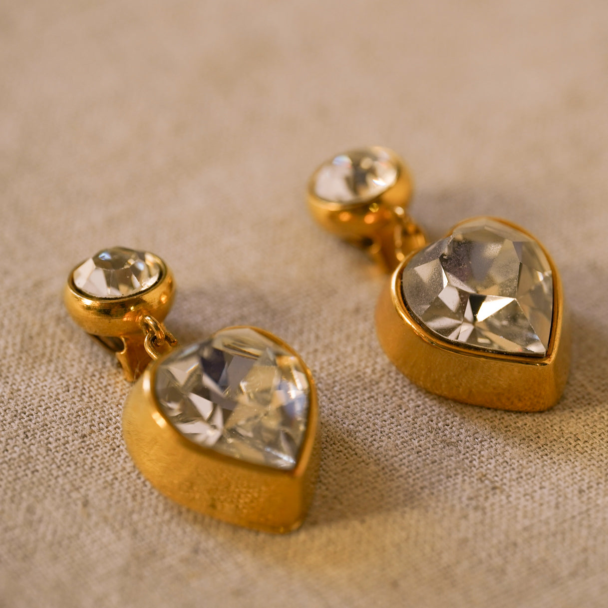 Vintage Rhinestone Earrings