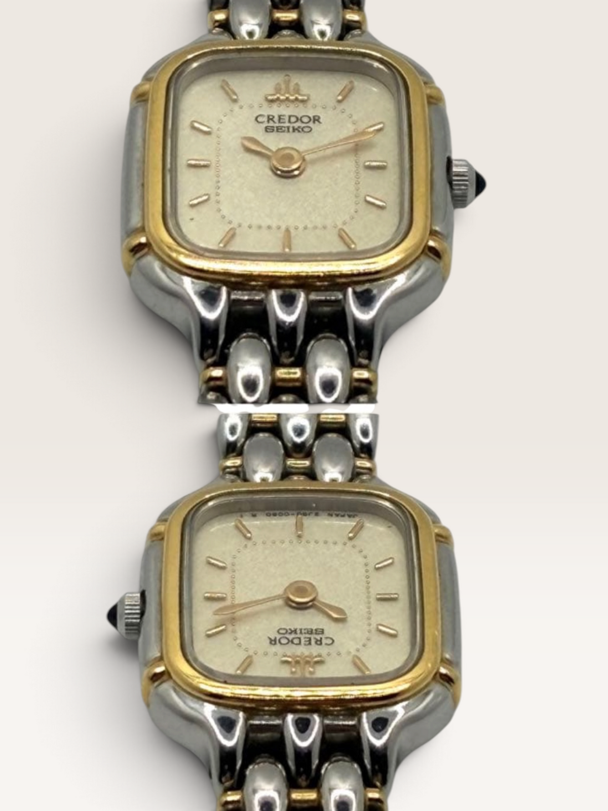 A vintage CREDOR watch from SEIKO’s refined luxury line.