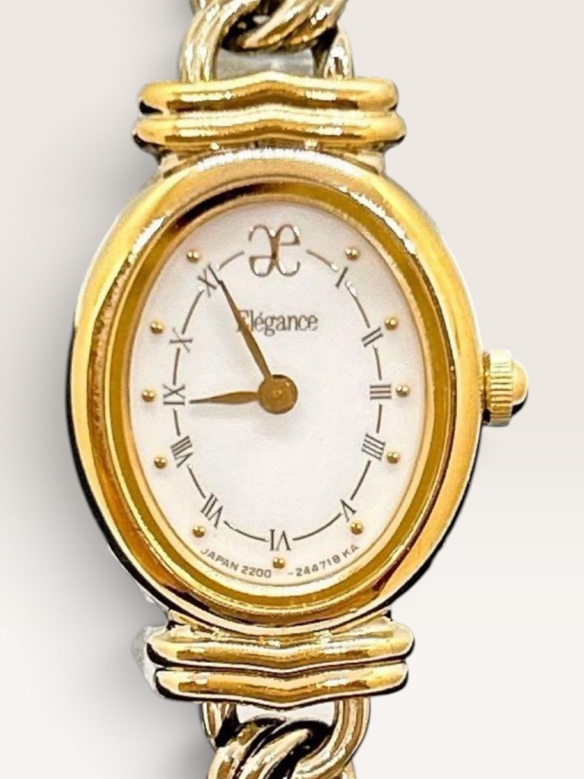 Vintage CITIZEN Elegance Gold-Tone Bracelet Watch