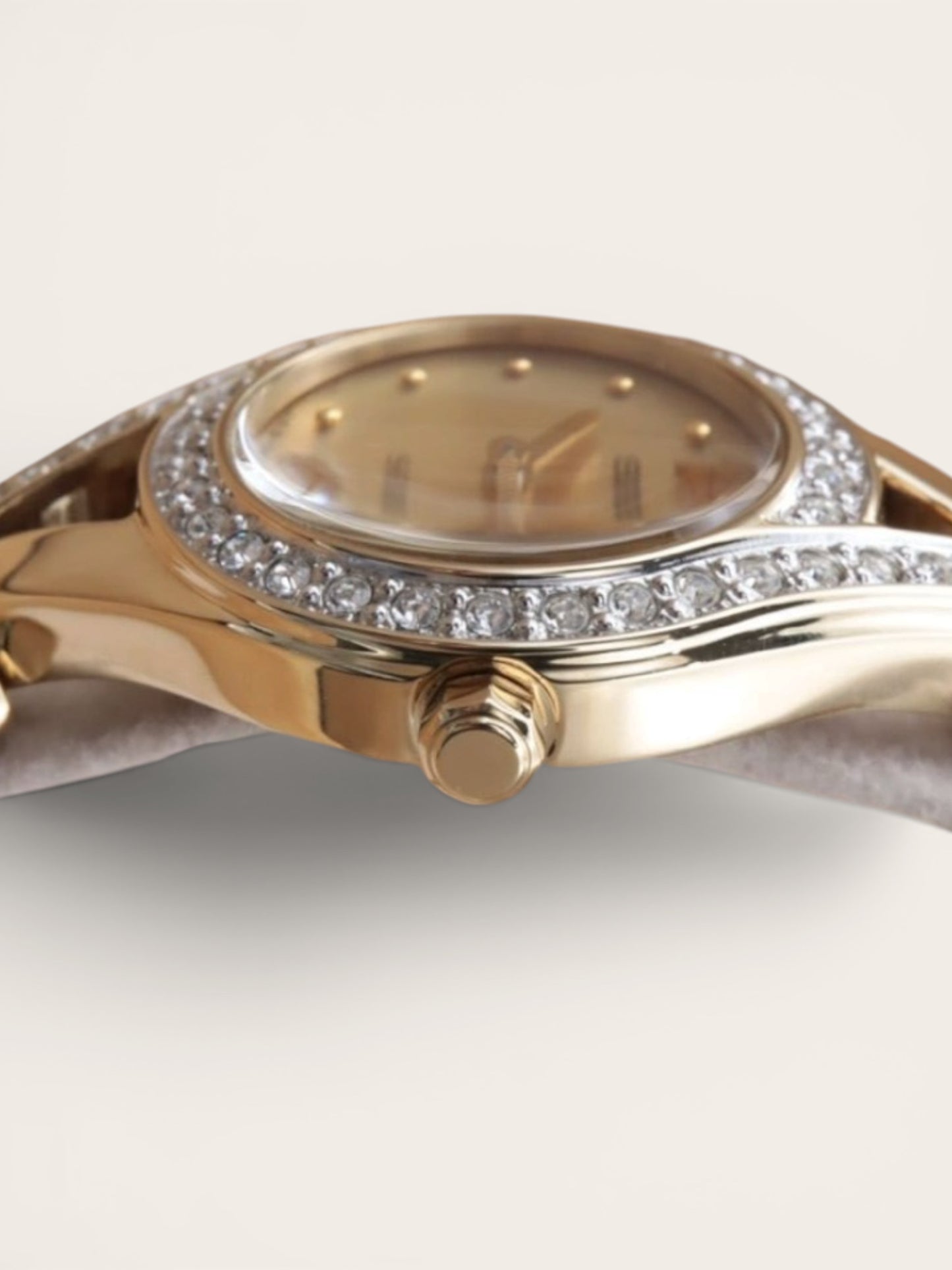 SEIKO Solar Crystal Bangle Watch