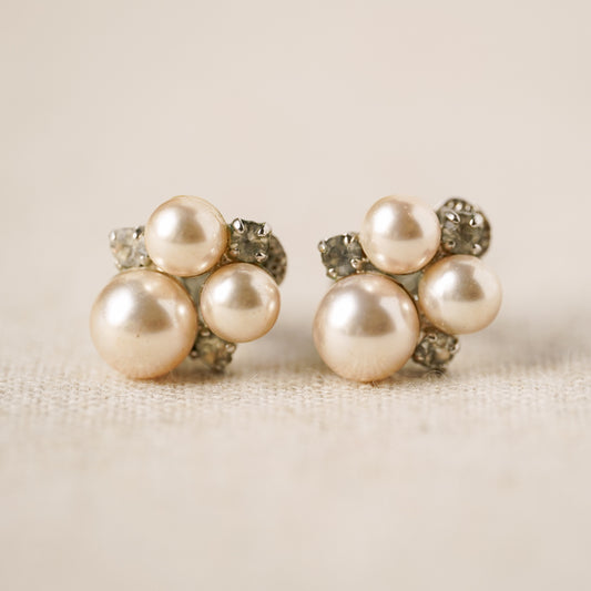 Vintage Pearl Earrings