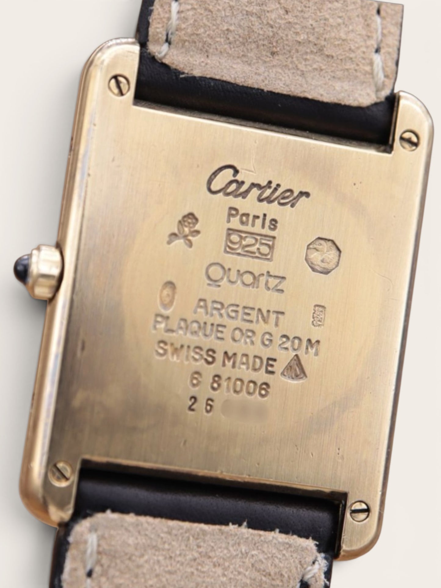 Cartier Must Tank LM 6 81006