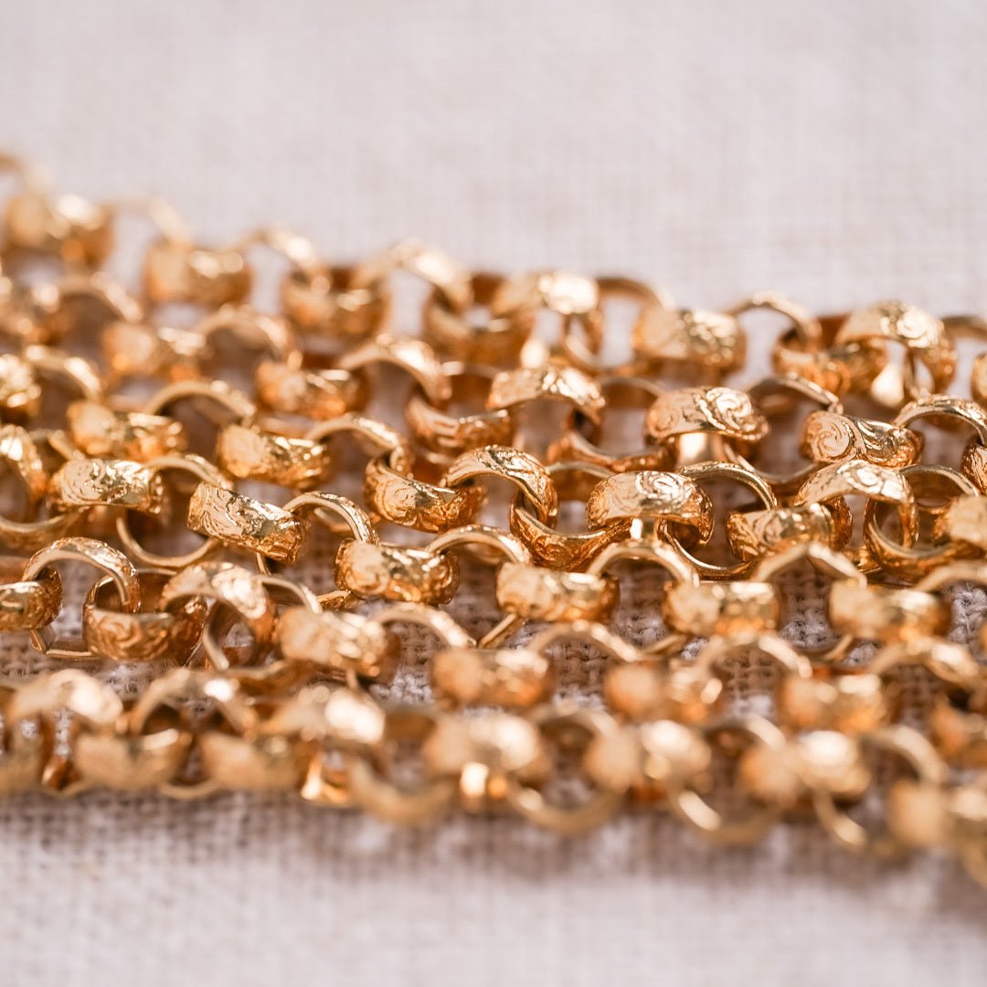 Vintage Barrera for Avon Floral Motif Costume Necklace
