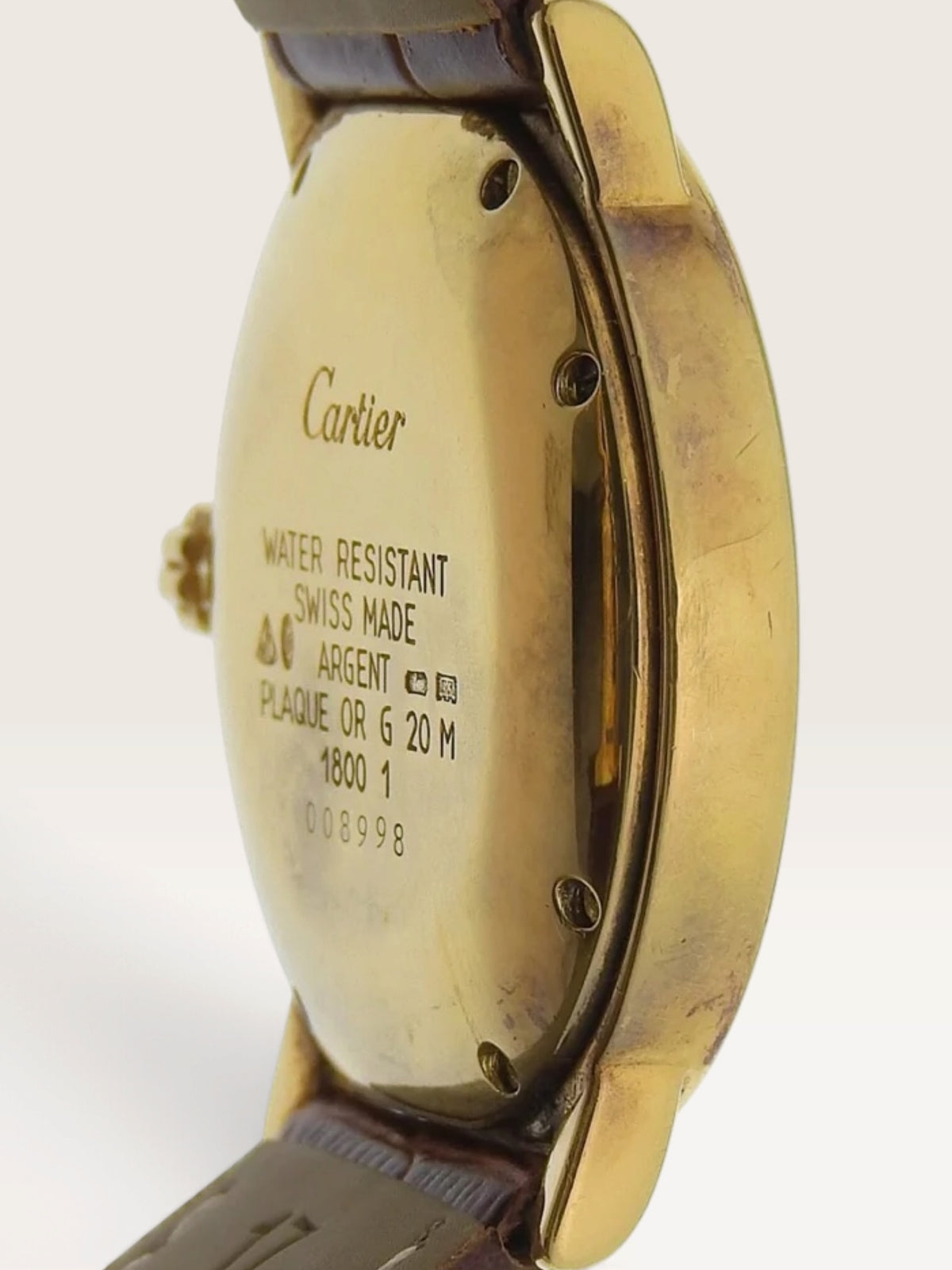Cartier Must Ronde  — Ivory Dial Vintage Watch