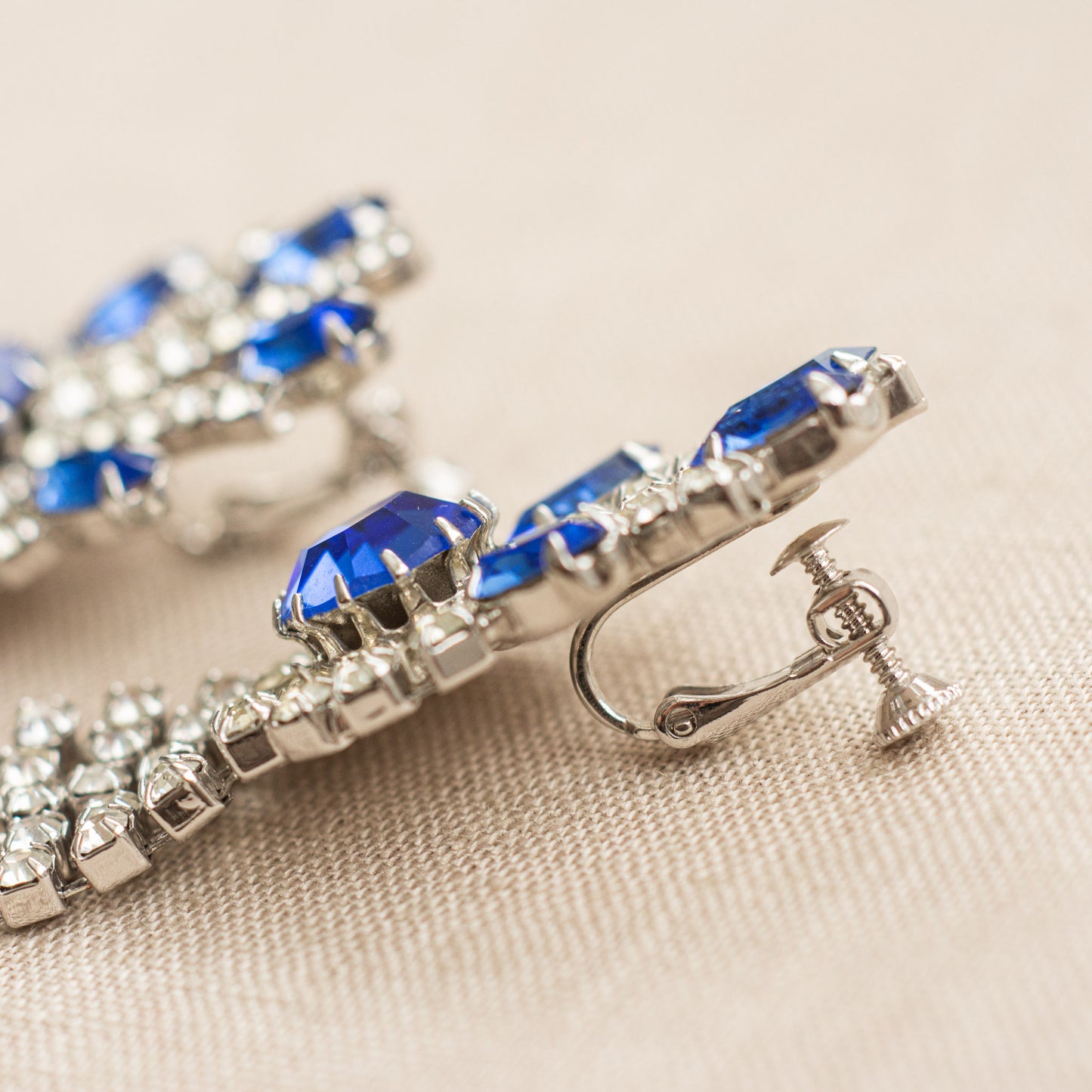 Vintage Rhinestone Earrings