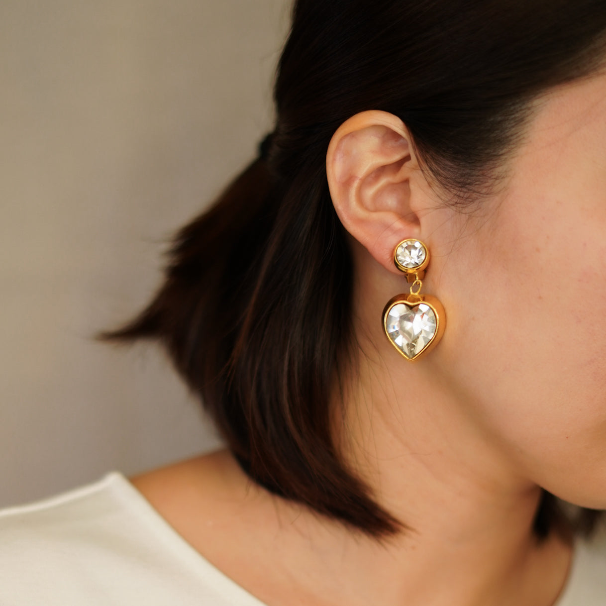 Vintage Rhinestone Earrings