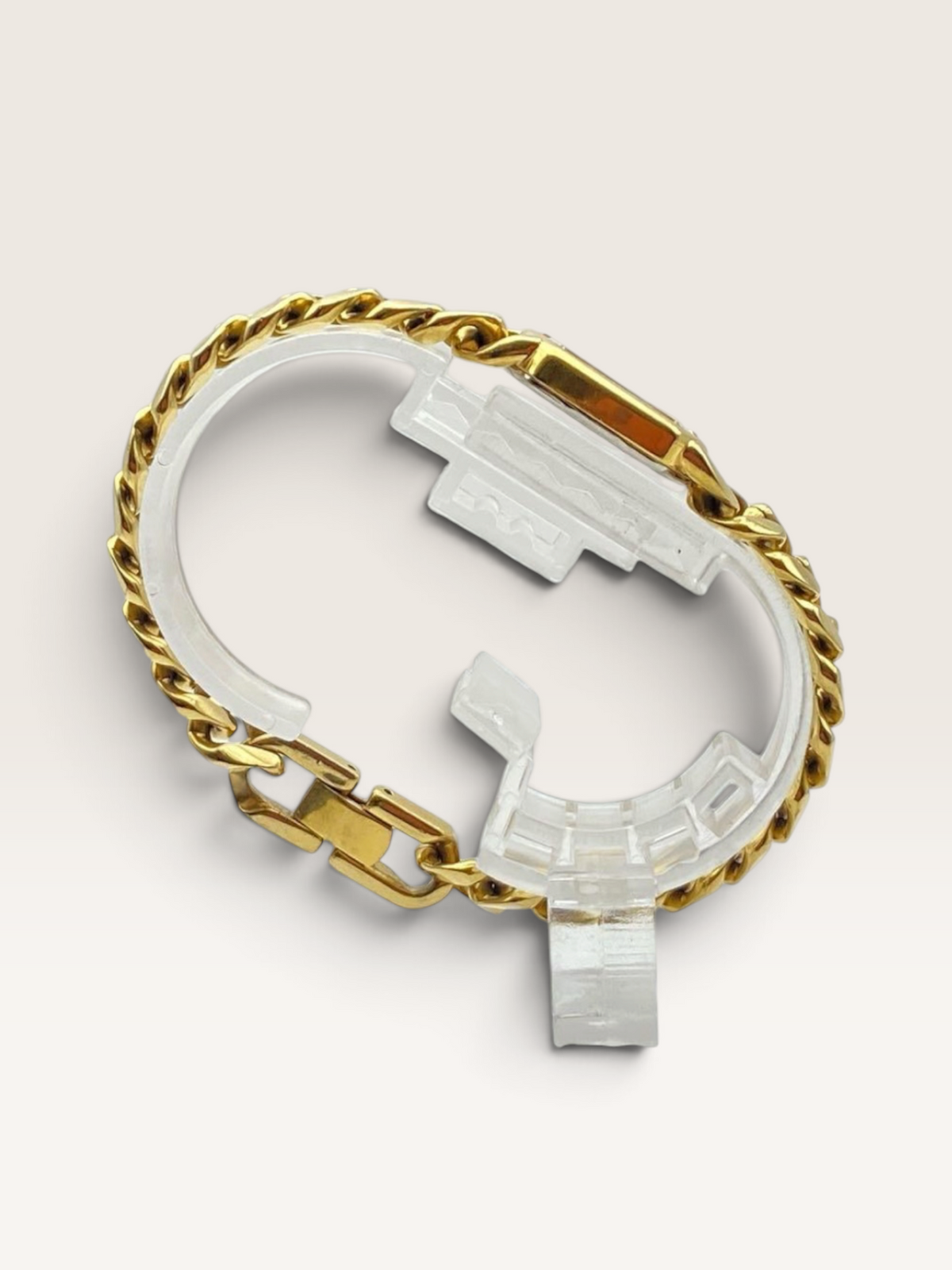 SEIKO Gold-Tone Chain Bracelet Watch