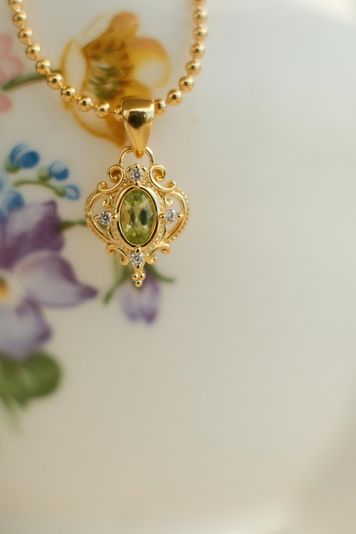 The Peridot Collection: Bianca Pendant