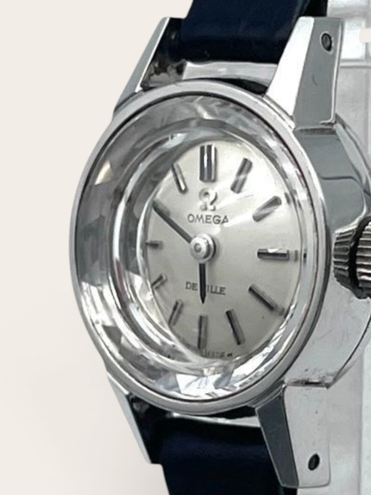 OMEGA De Ville Cut Glass Manual-Winding Vintage Ladies Watch