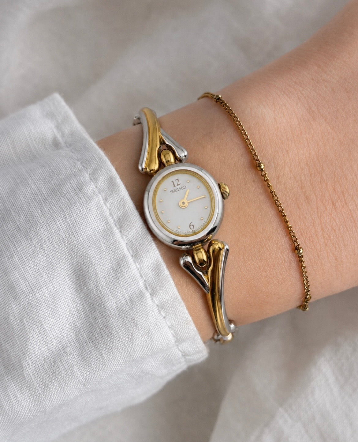 SEIKO Two-Tone Bracelet Watch