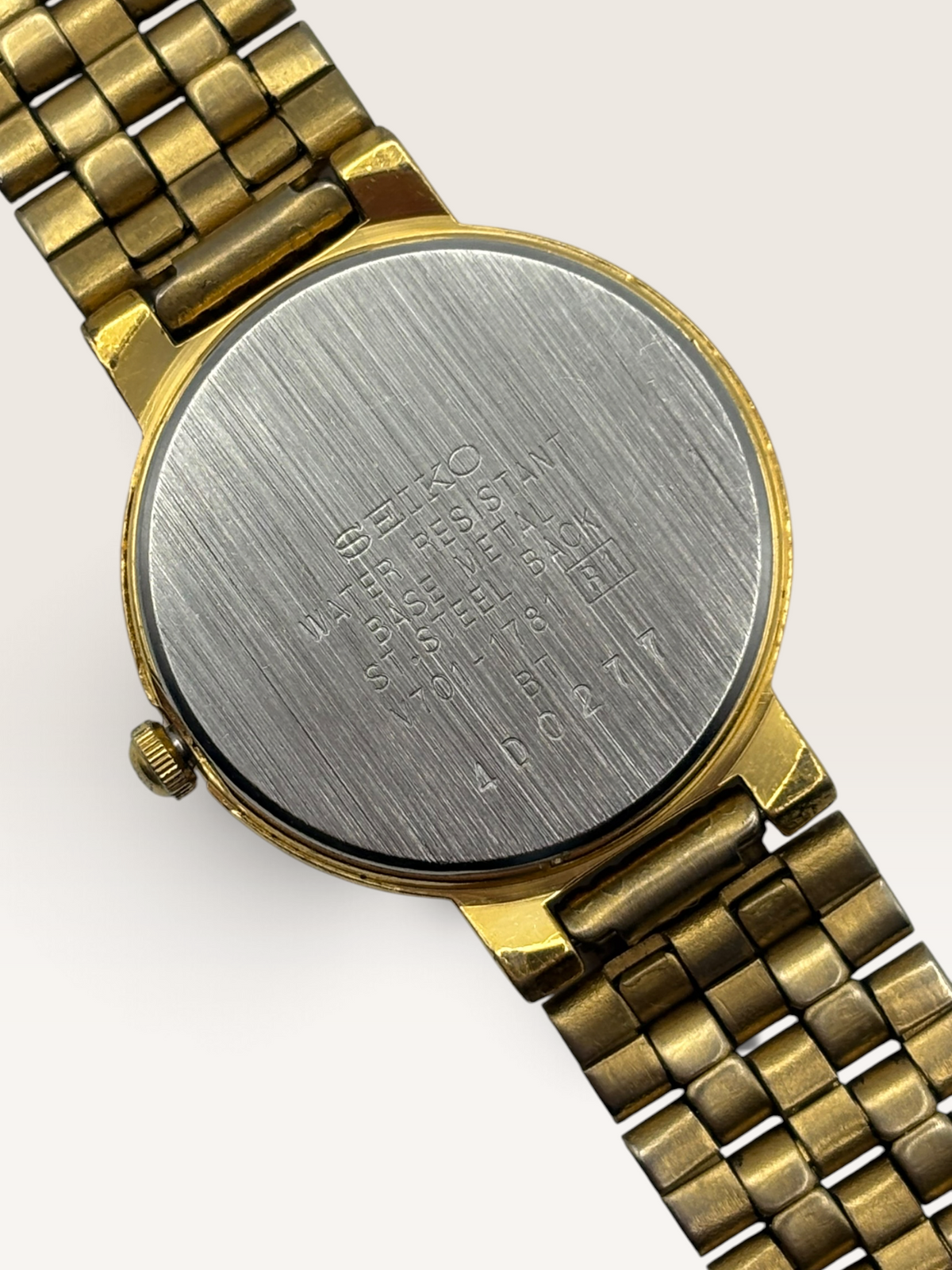 SEIKO Roman Numeral Vintage Quartz Watch