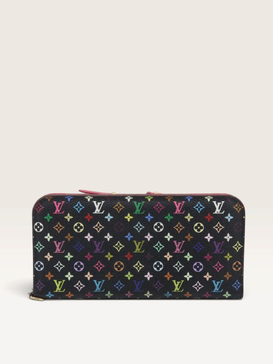 LOUIS VUITTON Monogram Multicolore Portefeuille Insolite – Vintage Black & Grenade Wallet