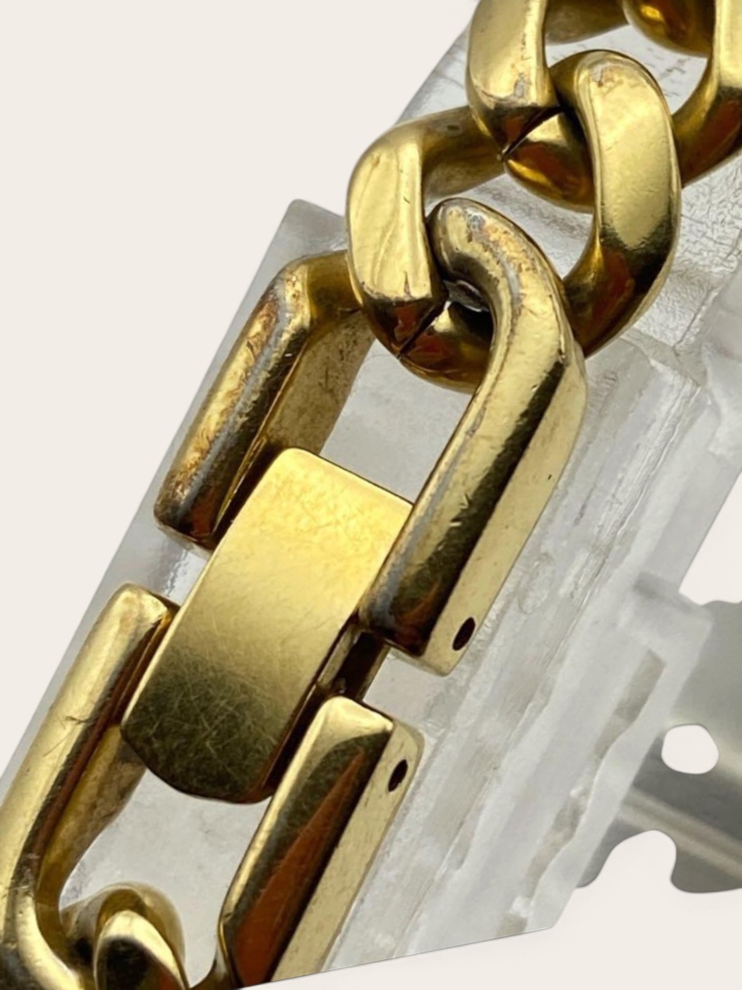 SEIKO Gold-Tone Chain Bracelet Watch