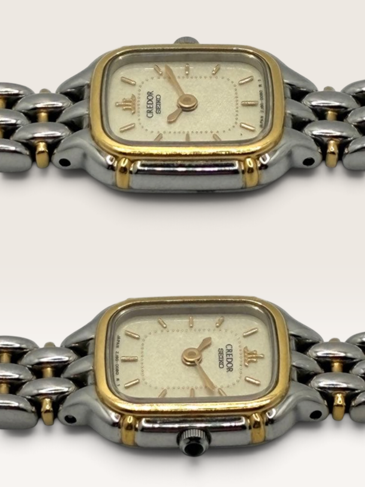 A vintage CREDOR watch from SEIKO’s refined luxury line.