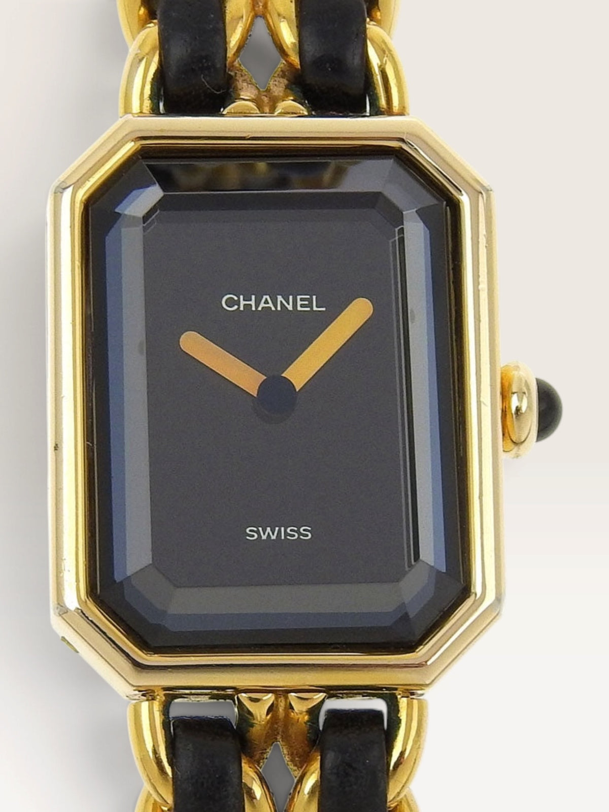 CHANEL Première L H0001 Gold-Plated – Vintage Quartz Watch