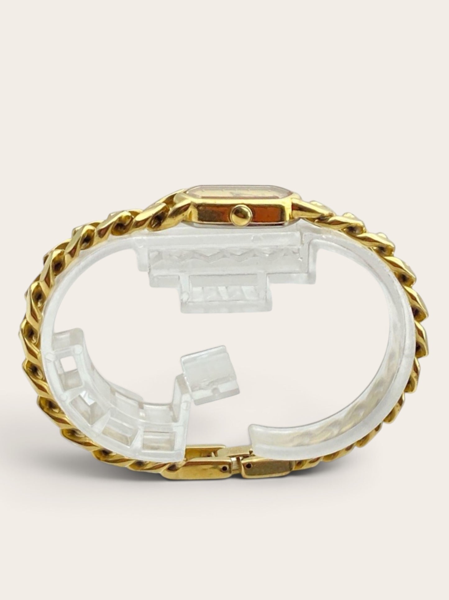 SEIKO Gold-Tone Chain Bracelet Watch
