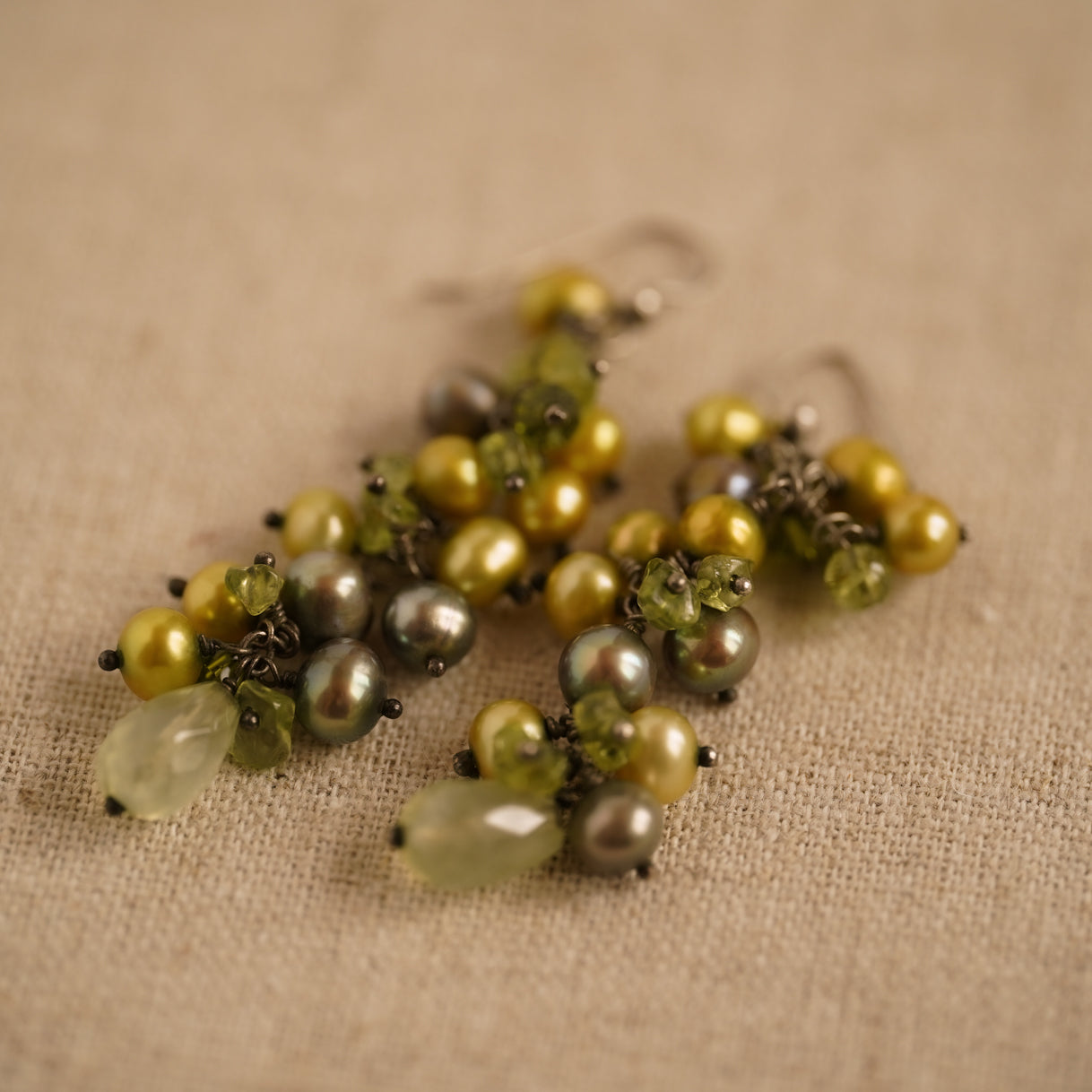 Vintage Sterling Silver & Pearl Earrings