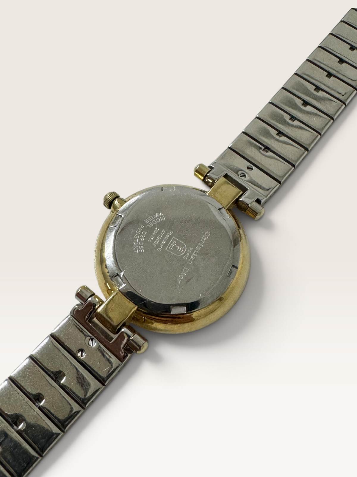 Christian Dior Two-Tone Vintage Quartz Watch