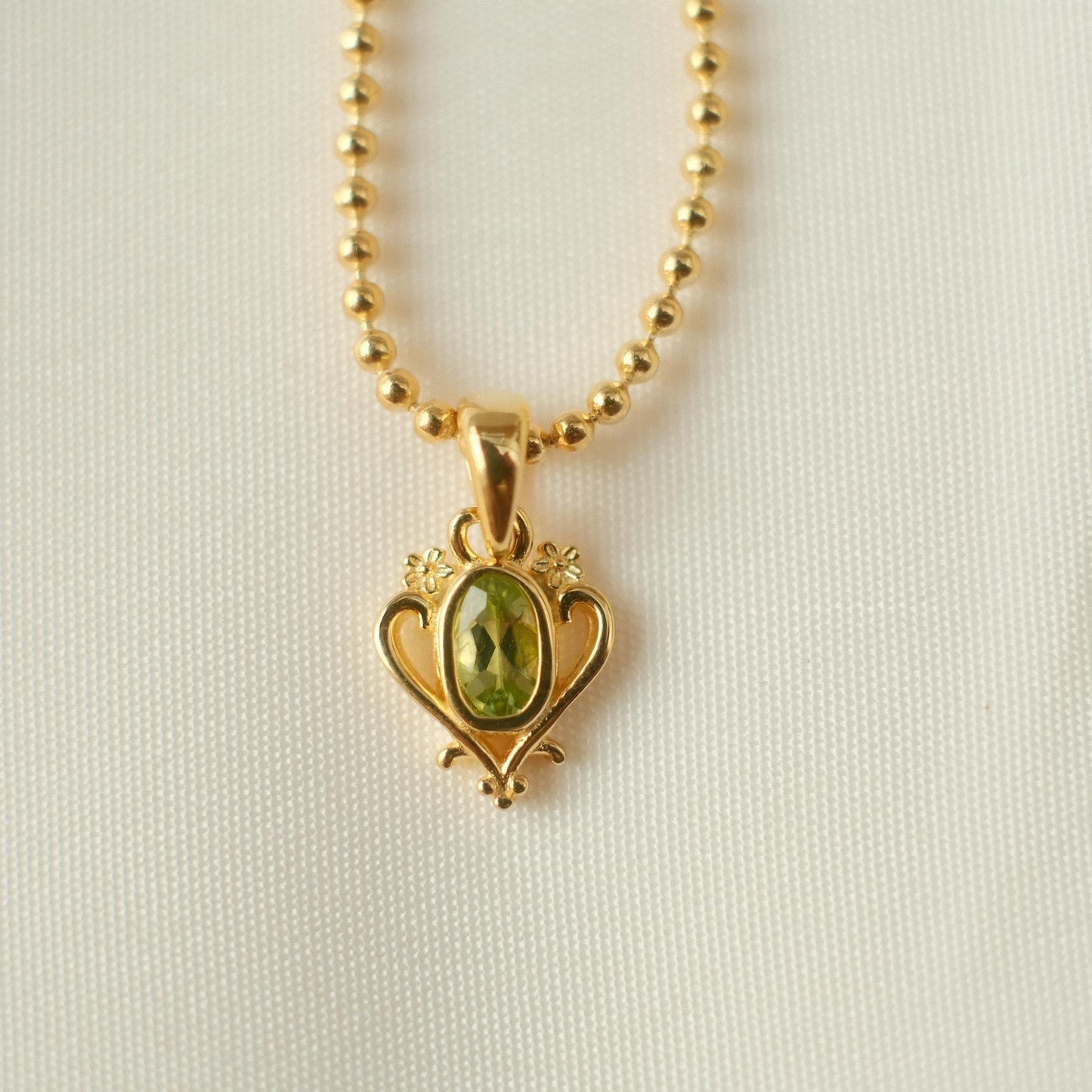 The Peridot Collection: Mary Pendant
