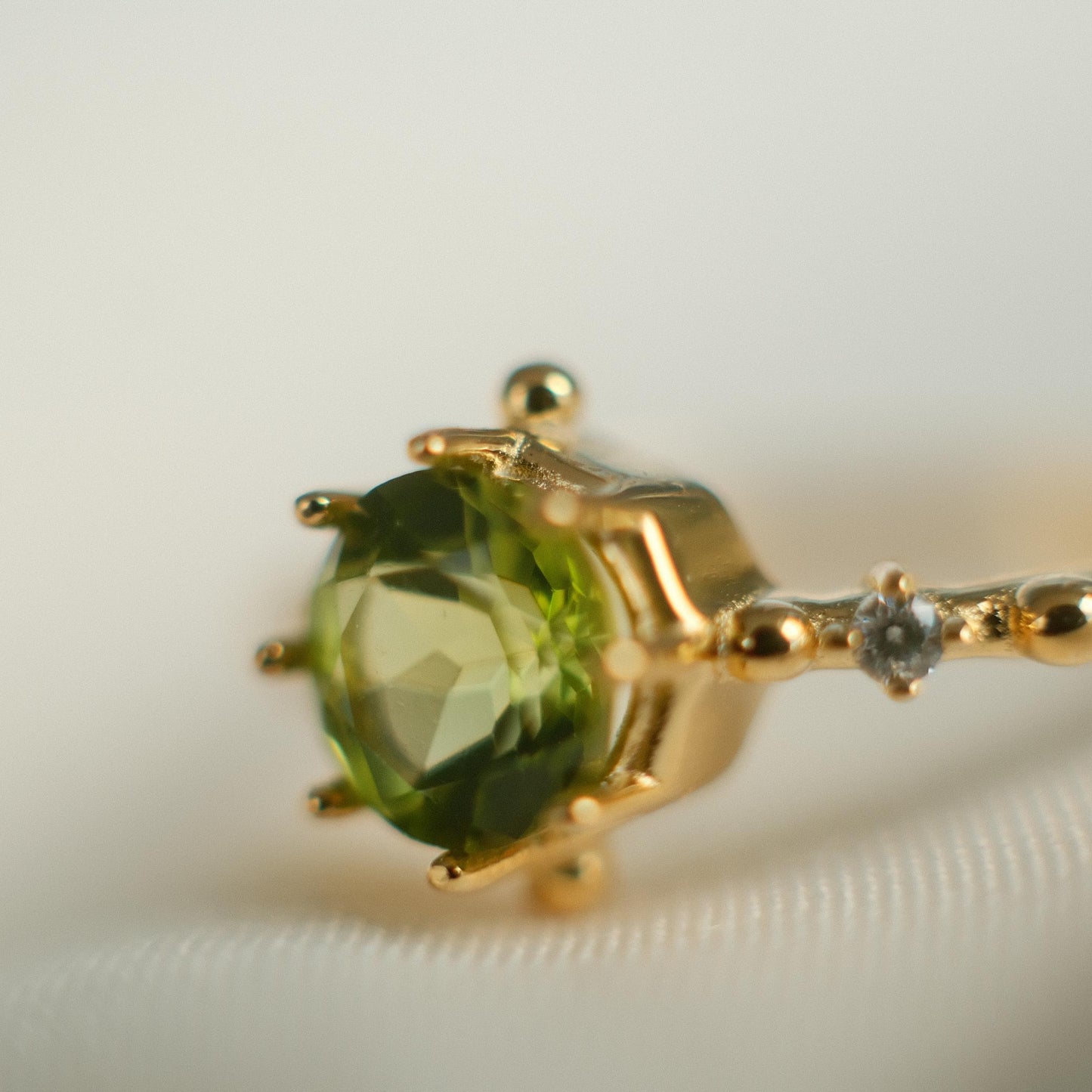 The Peridot Collection: Lily Ring