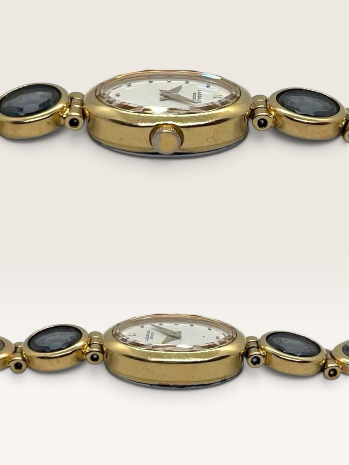 SEIKO LASSALE Oval Quartz Vintage Watch