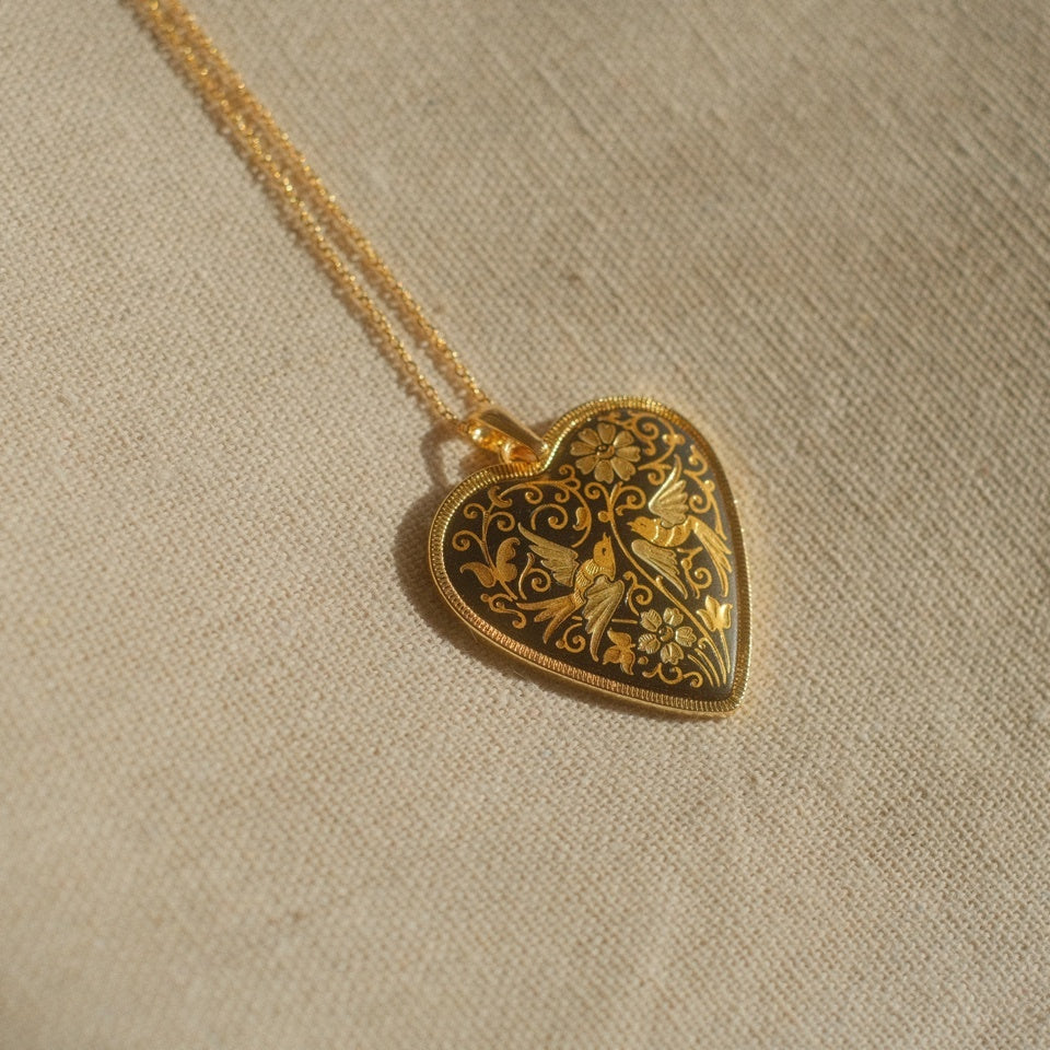 Continental Collection 1: ダマスクスペンダント "Alba"