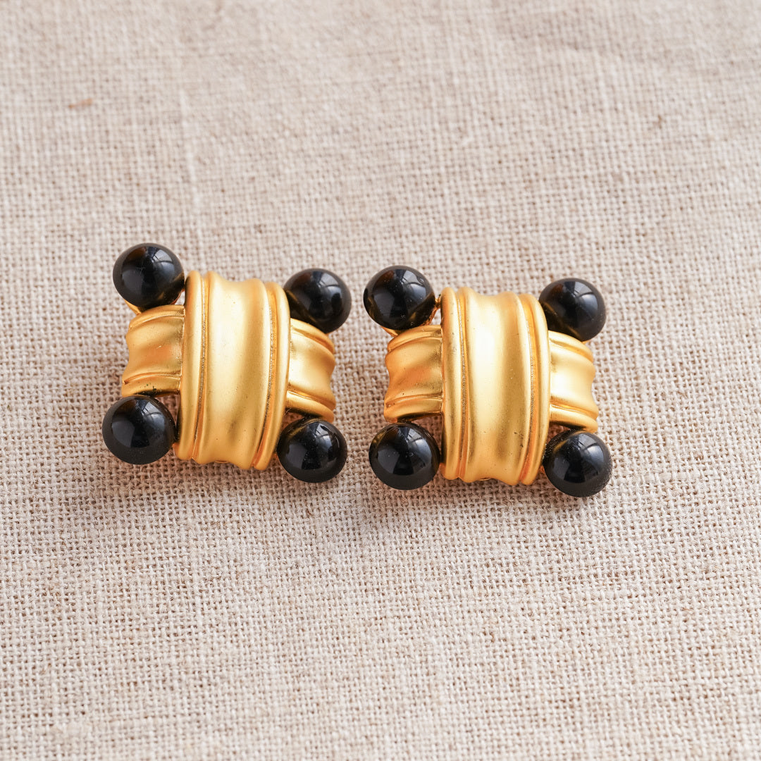 Vintage Abstract Earrings