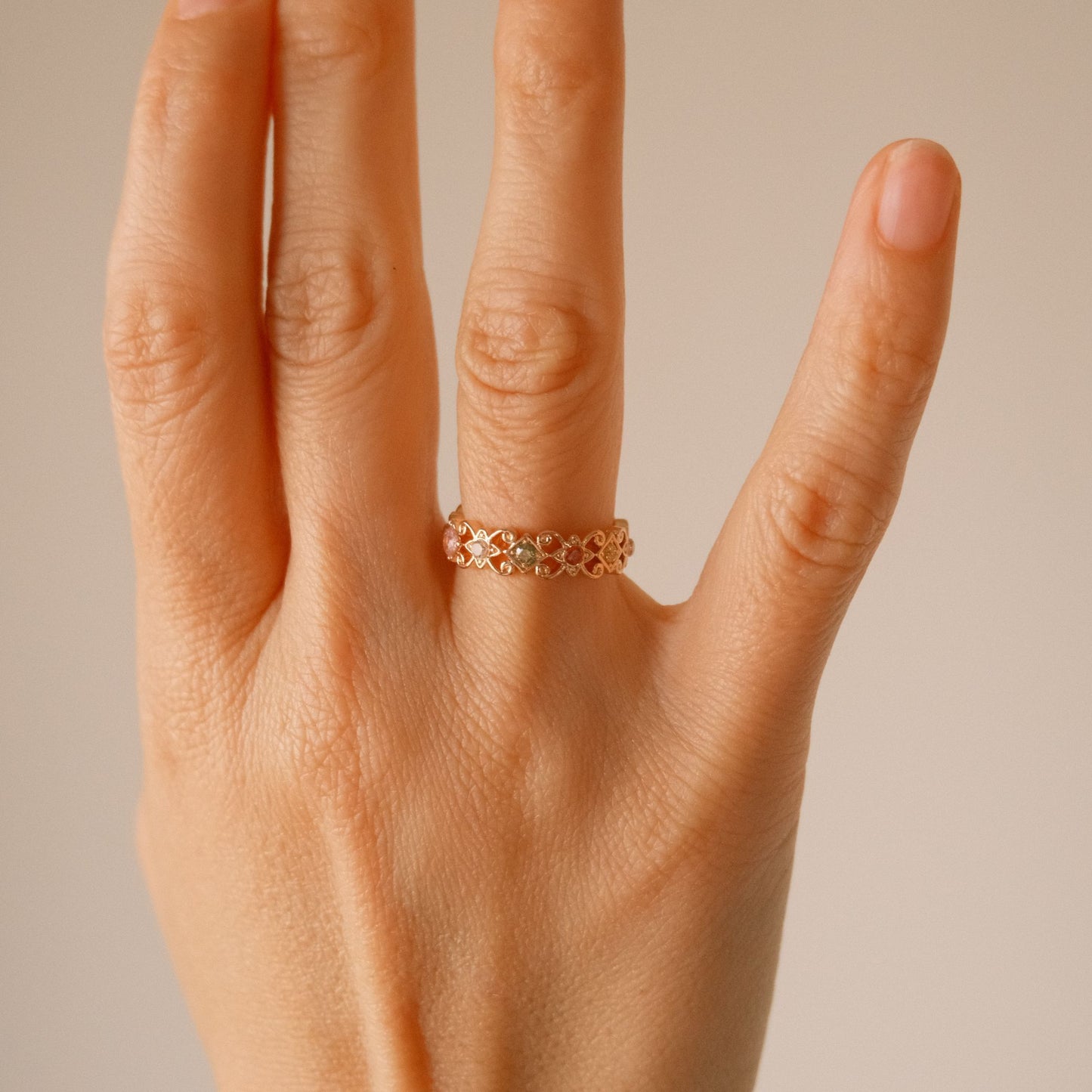 The Elaine Amulet Ring