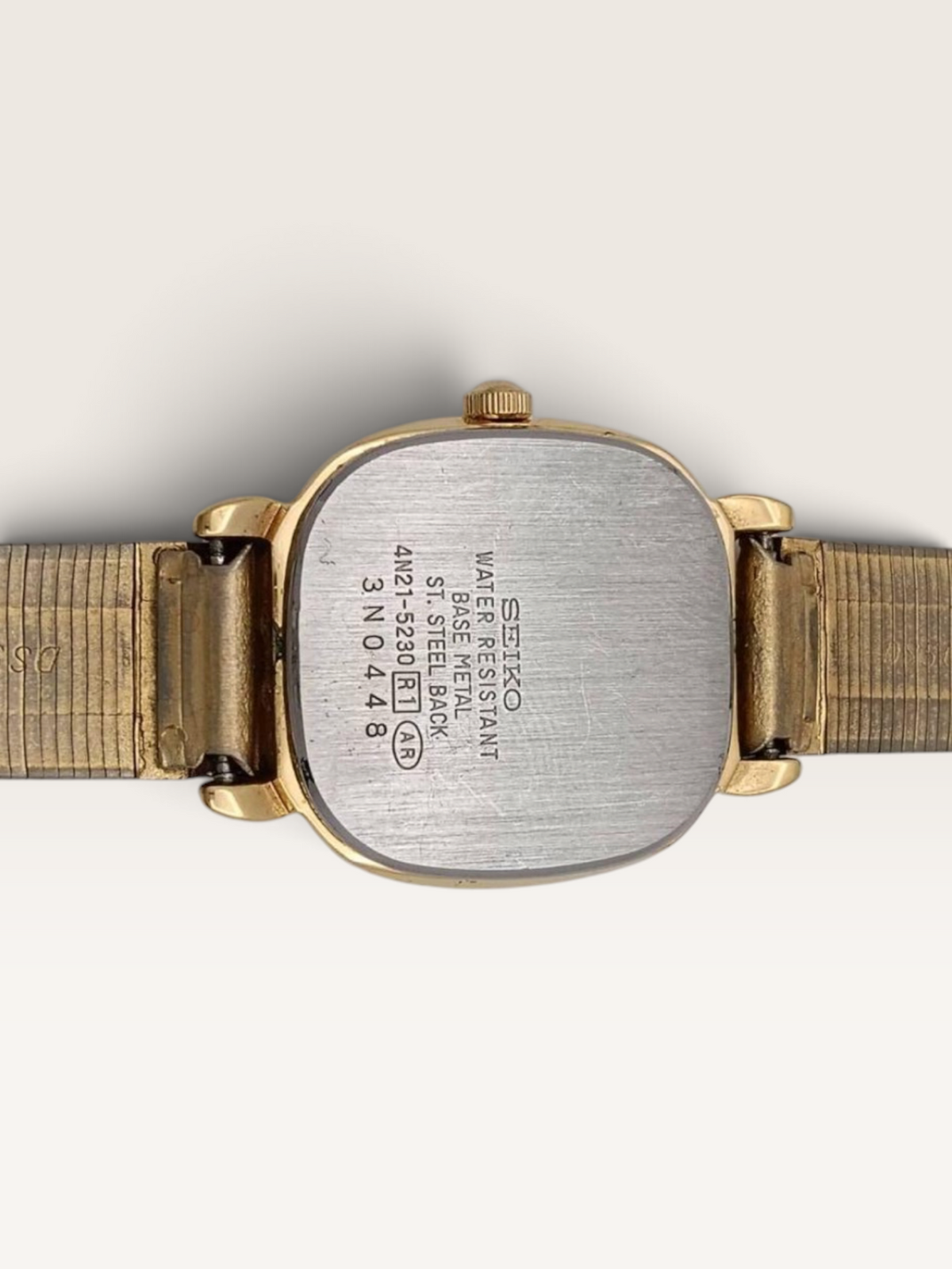 SEIKO Gold Square Vintage Watch