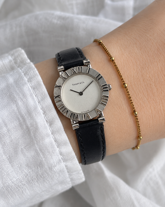 TIFFANY & CO. Atlas Sterling Silver Watch