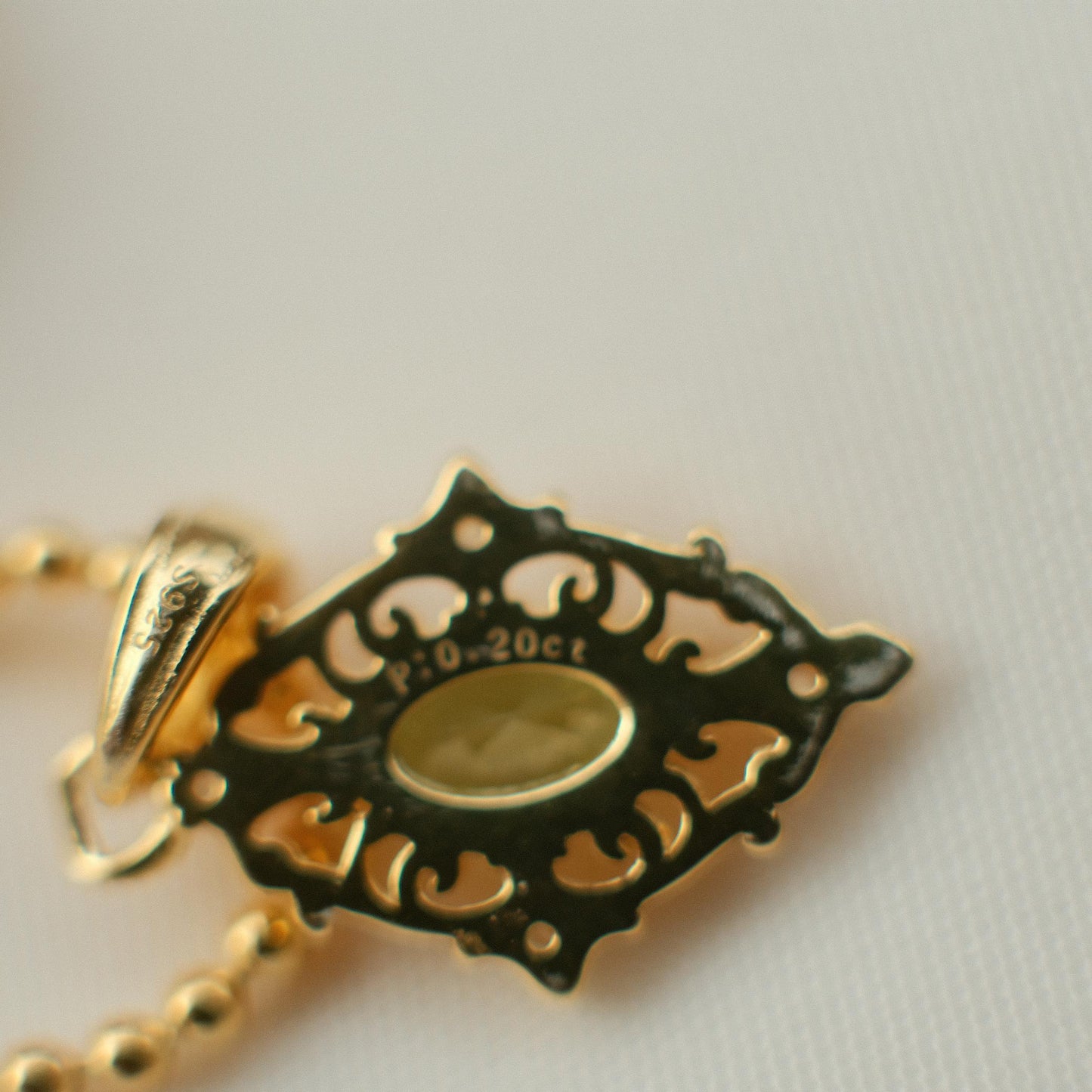 The Peridot Collection: Elena Pendant