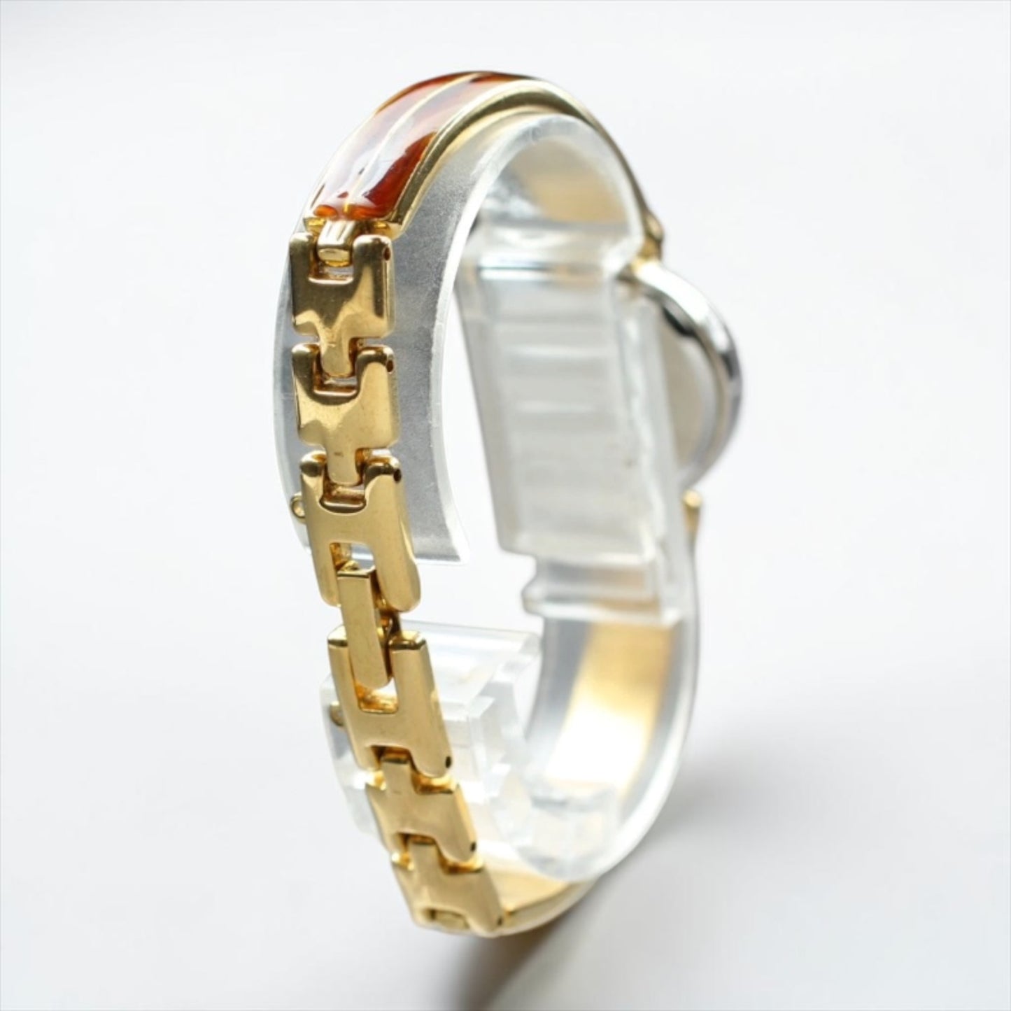 Seiko Alba Pino Small Case Amber-Accent Bracelet Watch