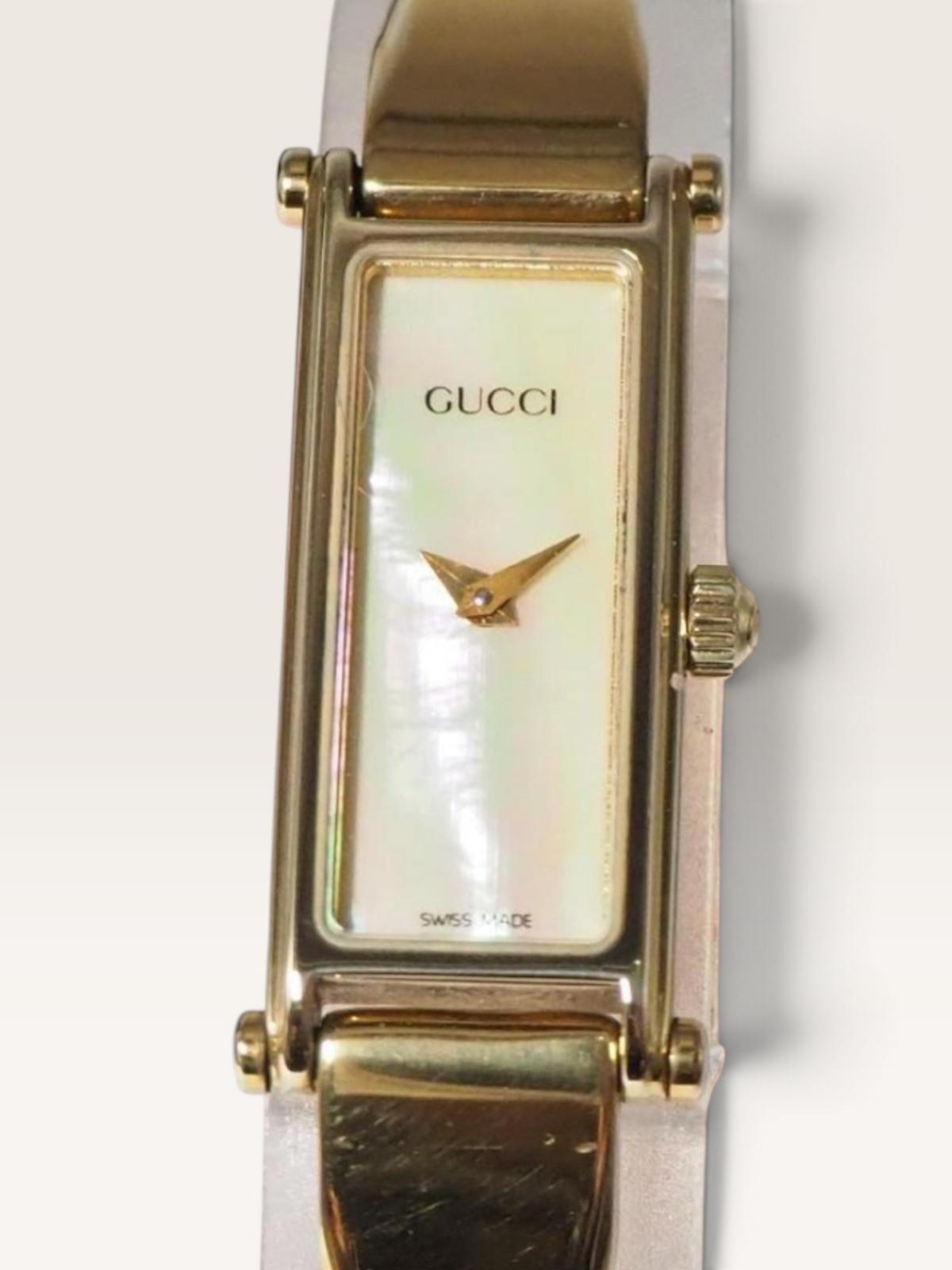 GUCCI Rectangular Vintage Watch