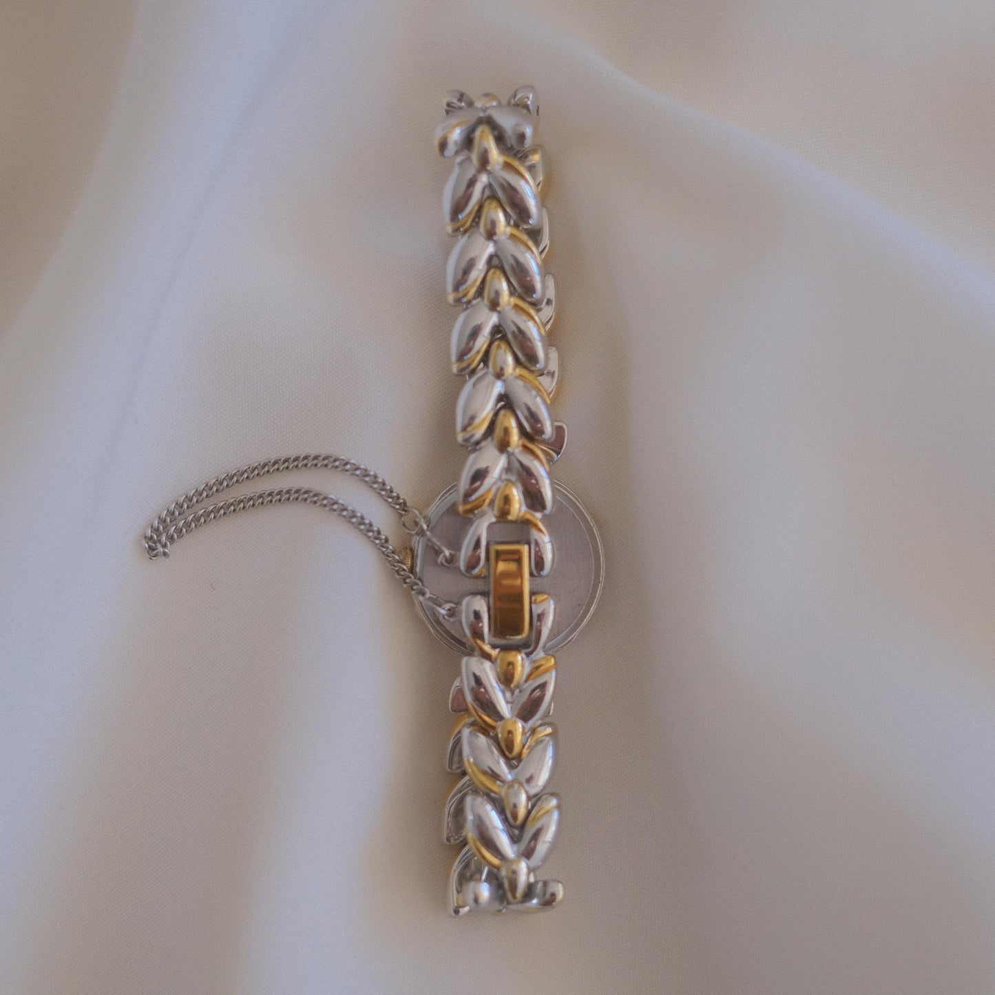Seiko TISSÉ Laurel-Motif Two-Tone Bracelet Watch