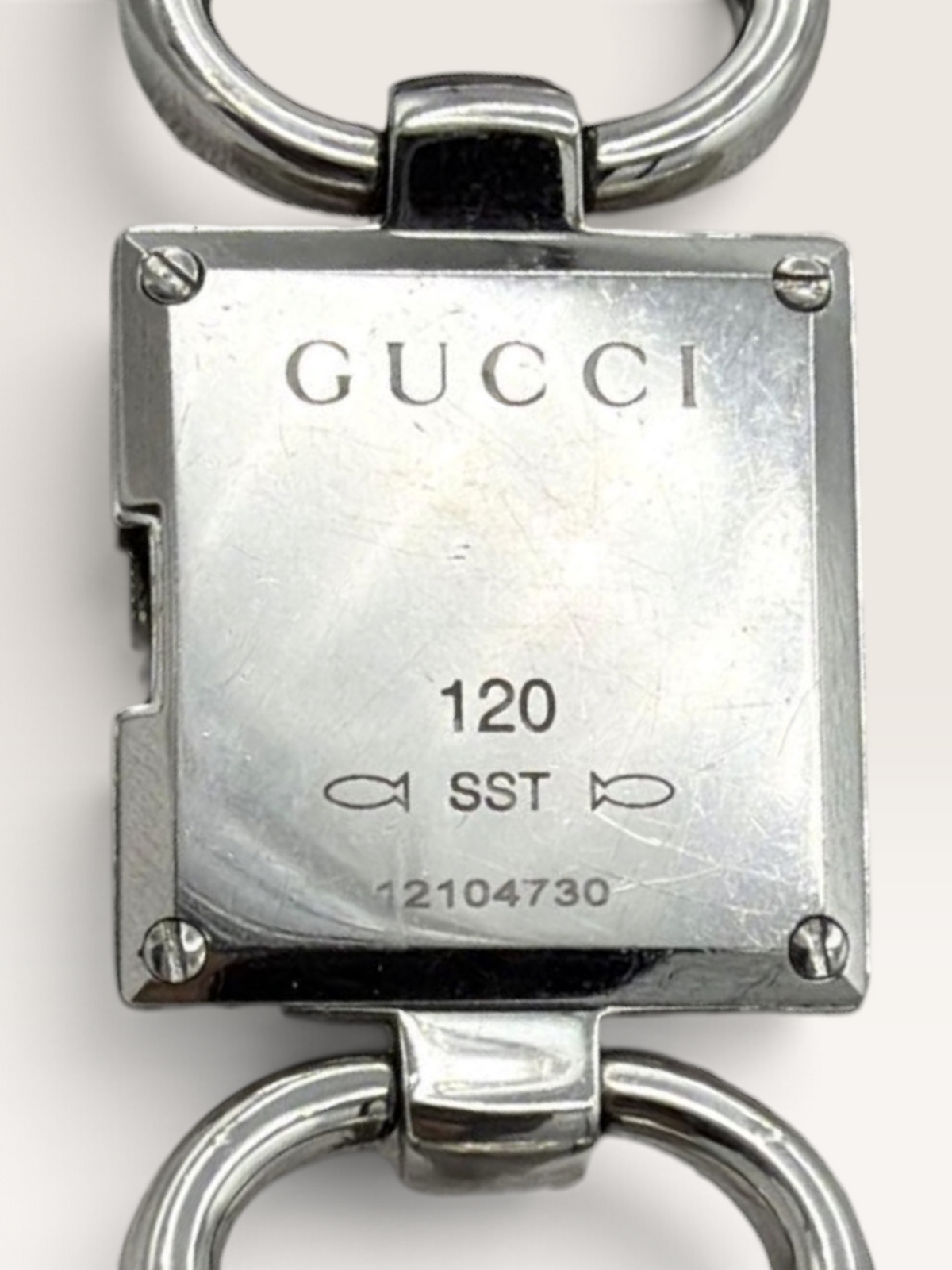 GUCCI Tornabuoni 120 Diamond Vintage Watch
