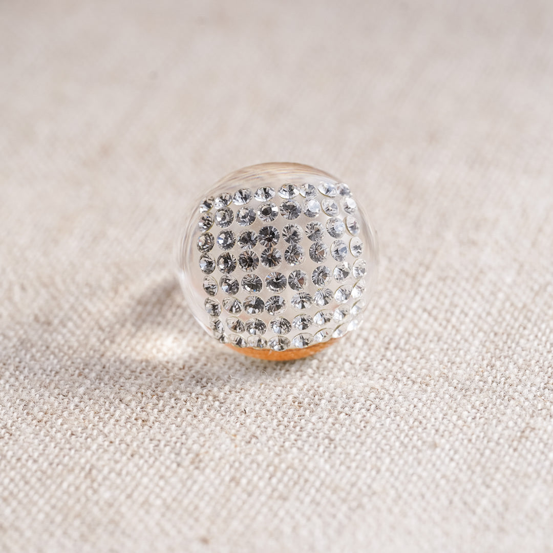 Christmas Marche 2025: 44 Italian glass&rhinestone ring