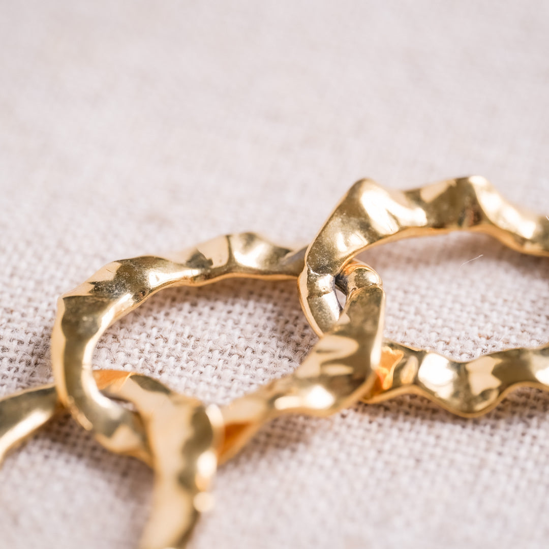 Vintage Chain Link Collar Necklace