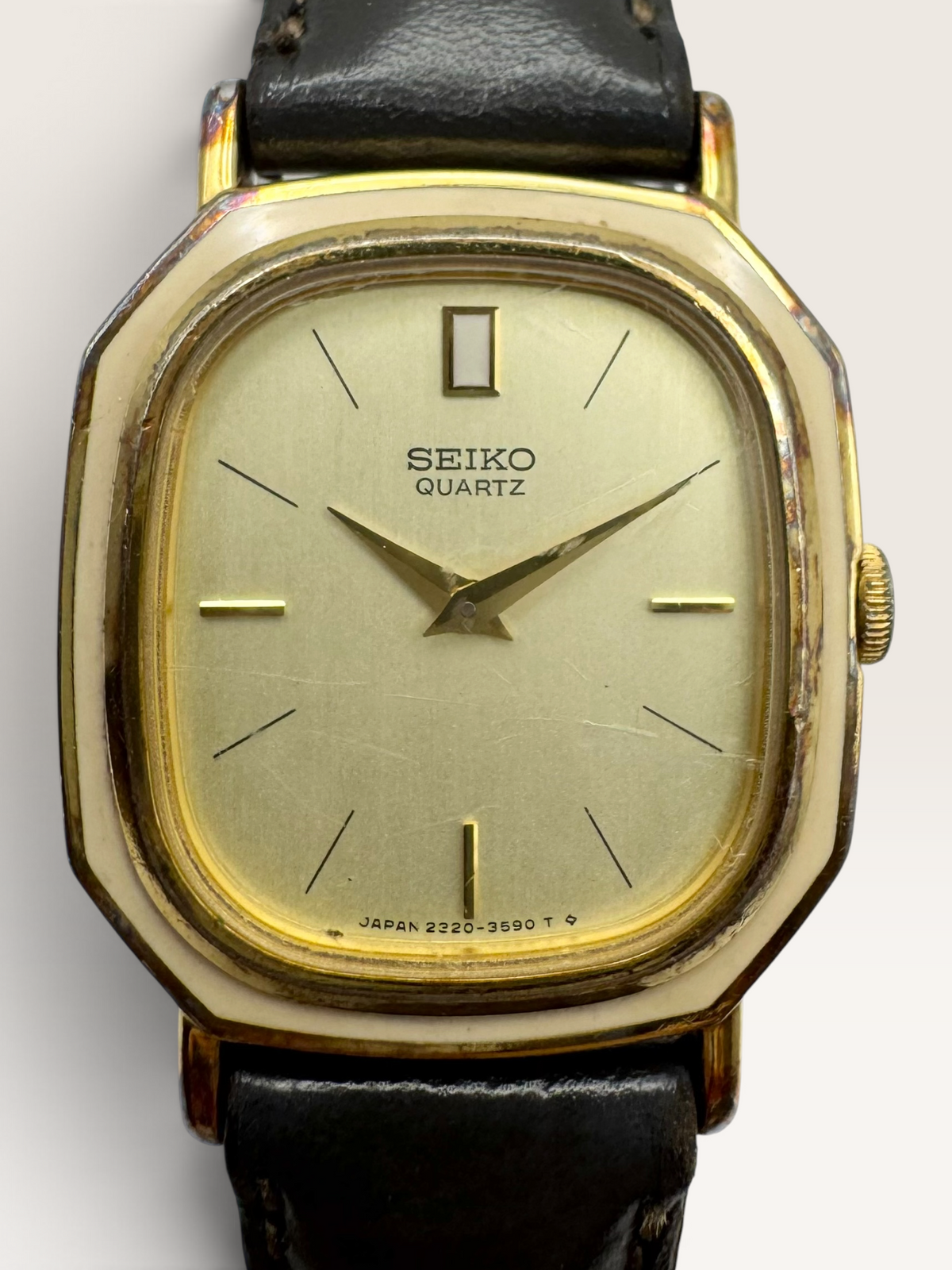 SEIKO Vintage Quartz Gold-Tone Watch