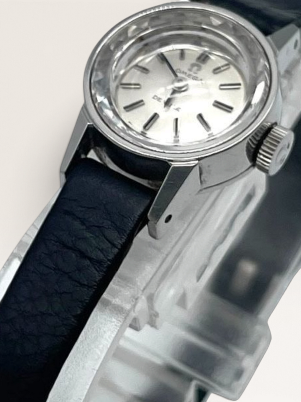 OMEGA De Ville Cut Glass Manual-Winding Vintage Ladies Watch