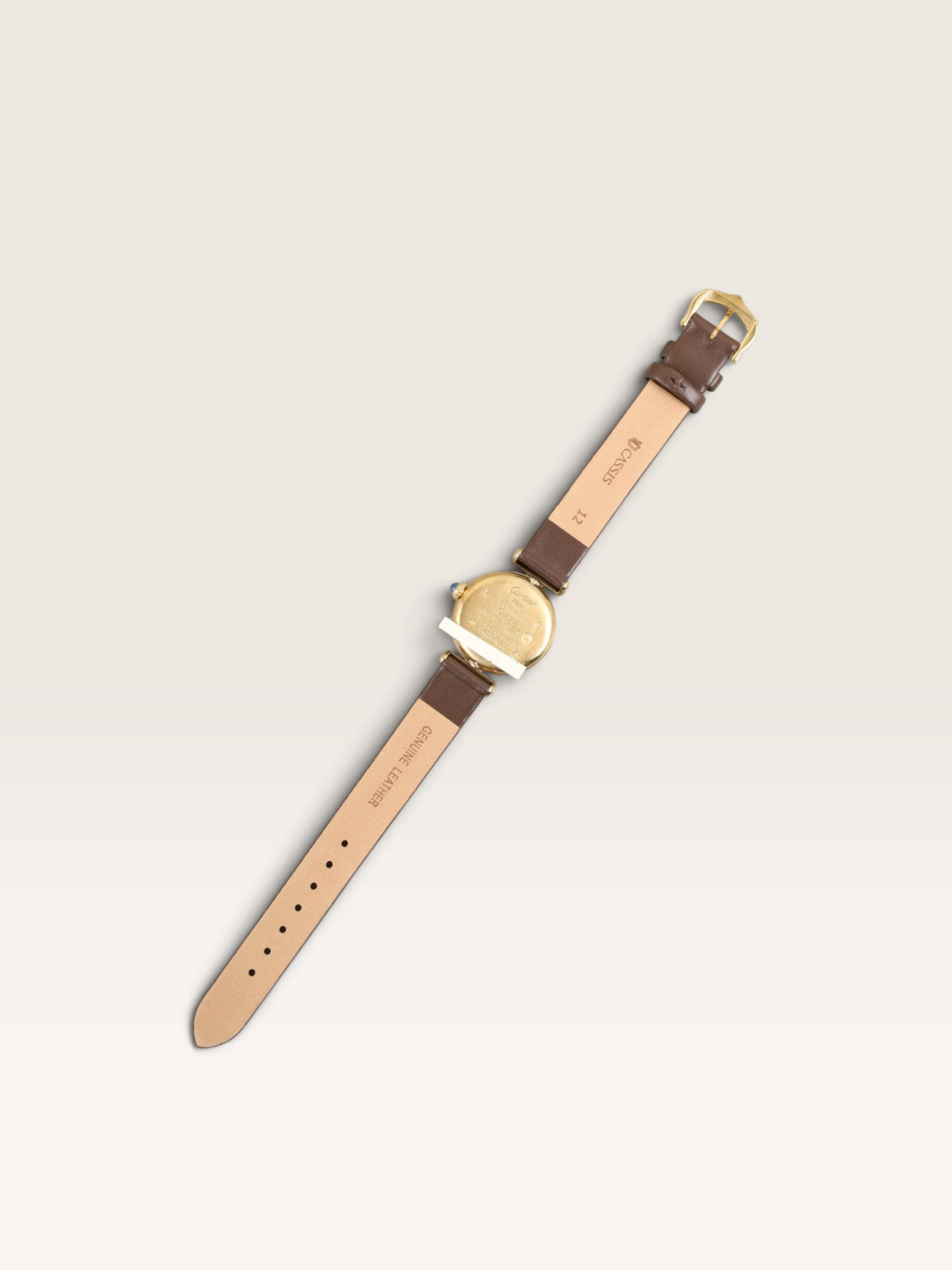 Cartier Must Colisée SM Vermeil Vintage Quartz Watch