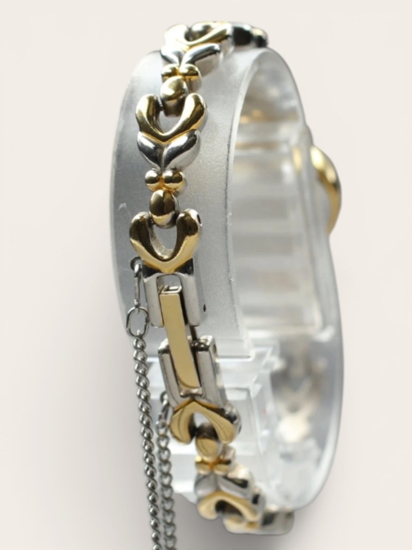 Vintage Seiko Alba Pino Heart Motif Bracelet Watch, 1991